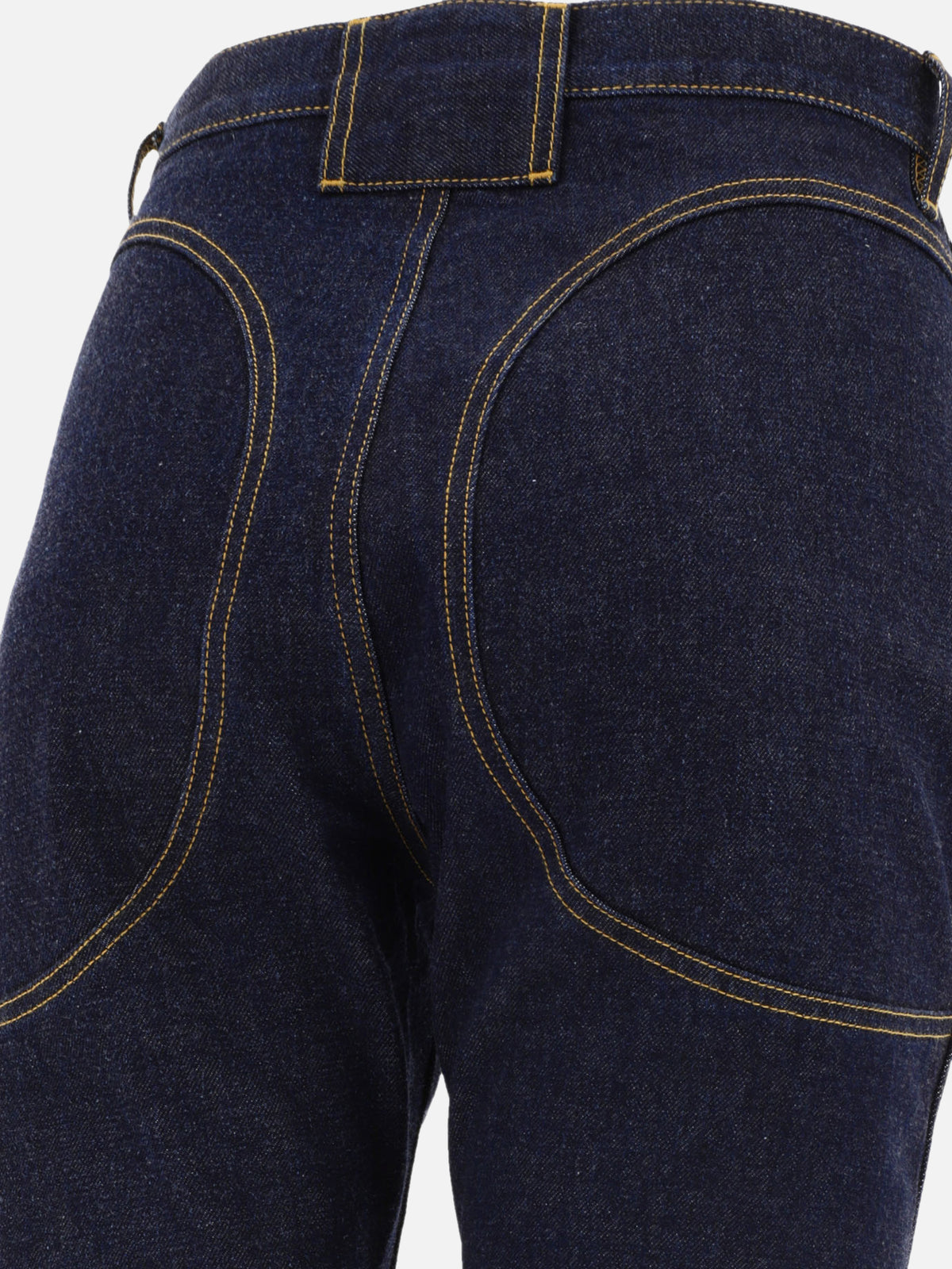 Alaïa High-waisted jeans Blue