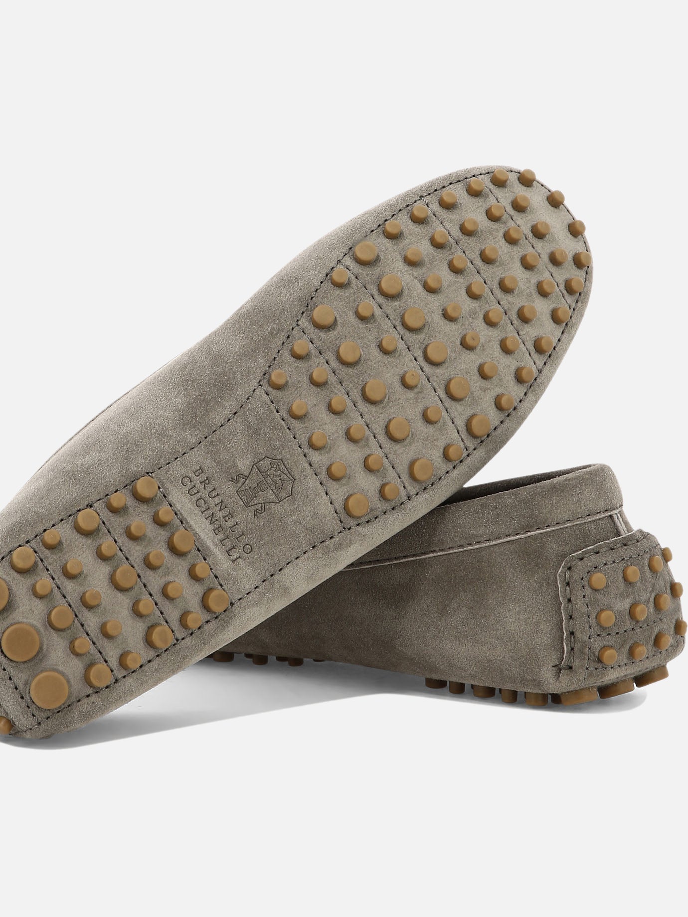 Loafers 100% suede - 100% rubber Brown - Brunello Cucinelli Women | PDP | VIETTI Online Store | Zoom-Modal_5
