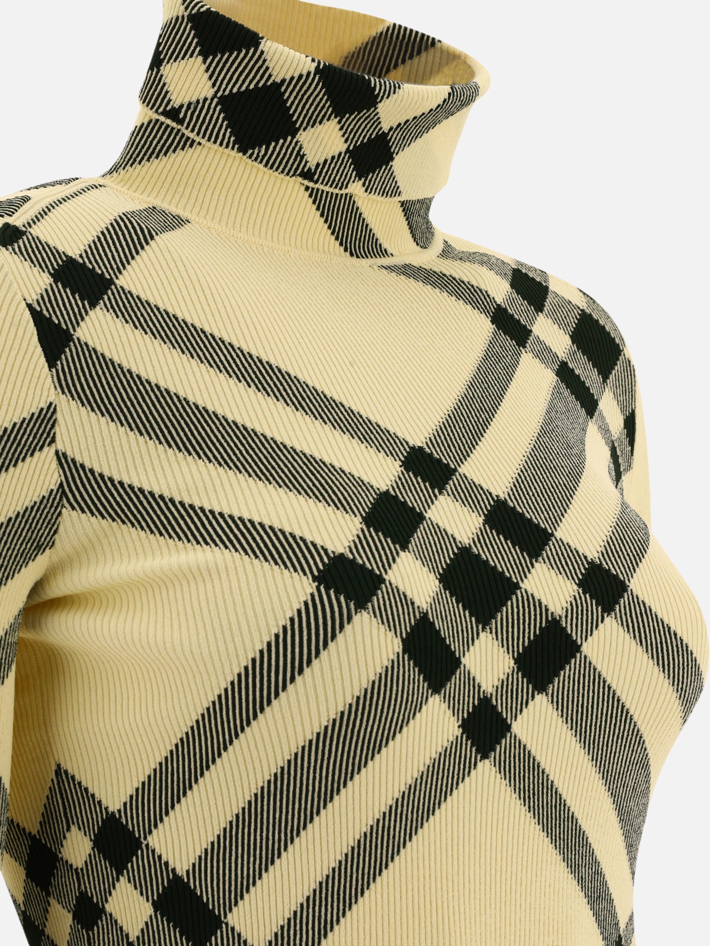 Turtleneck sweaters Check Beige - Burberry Women | PDP | VIETTI Online Store | Zoom-Modal_4
