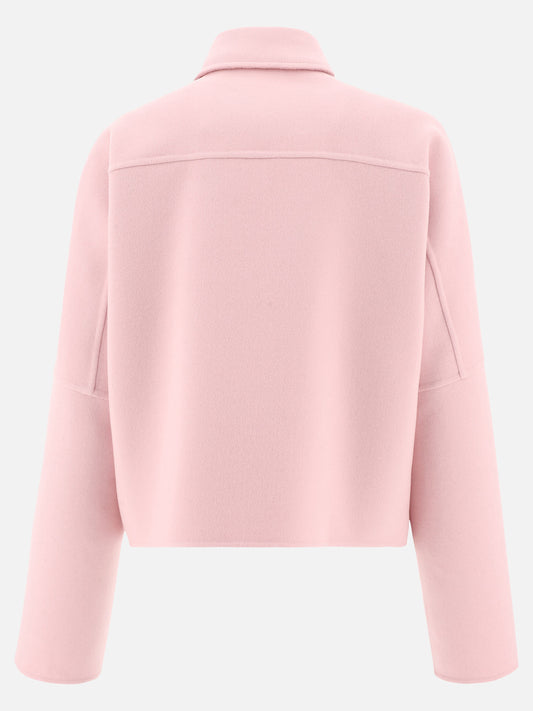 Overshirt jackets Solid colour Pink - Jil Sander Women | PLP | VIETTI Online Store | 2