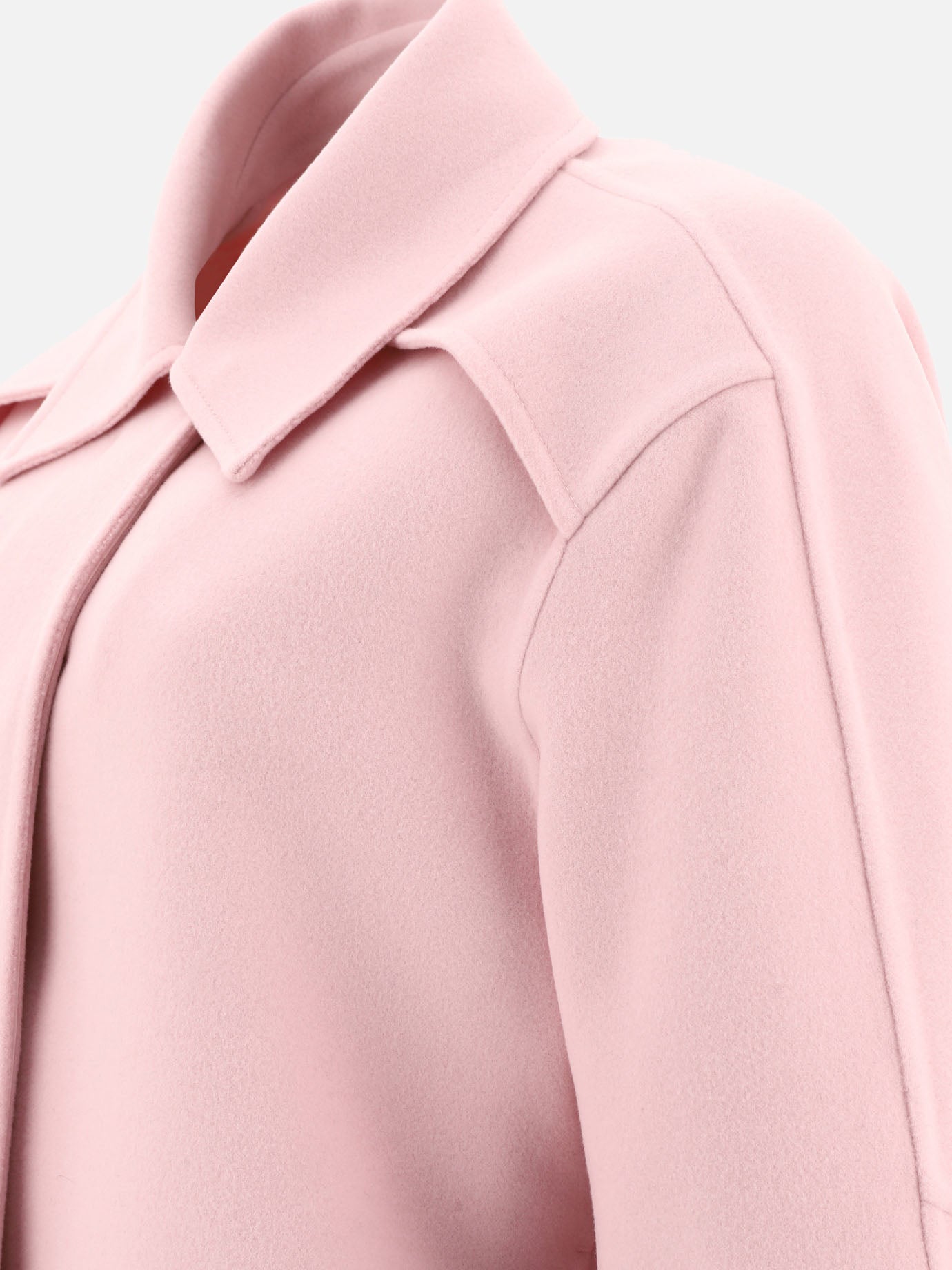 Overshirt jackets Solid colour Pink - Jil Sander Women | PDP | VIETTI Online Store | Zoom-Modal_4