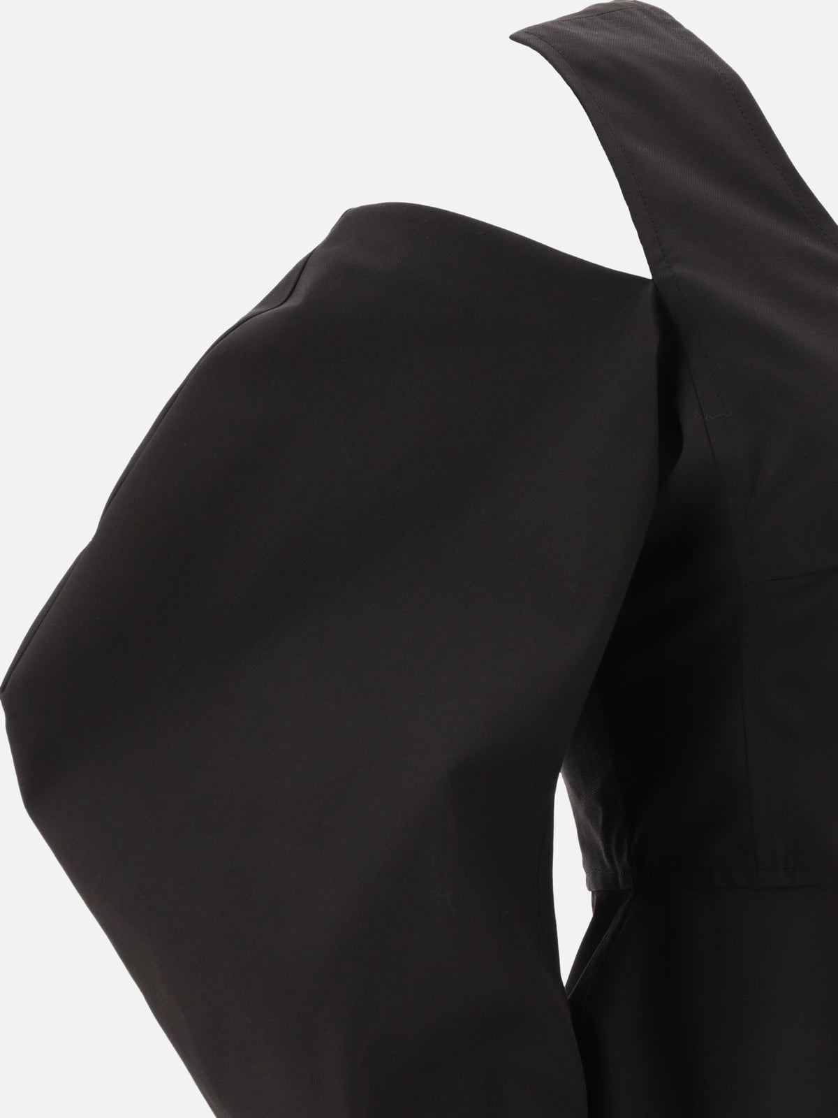 Jil Sander Cotton cut-out top Black