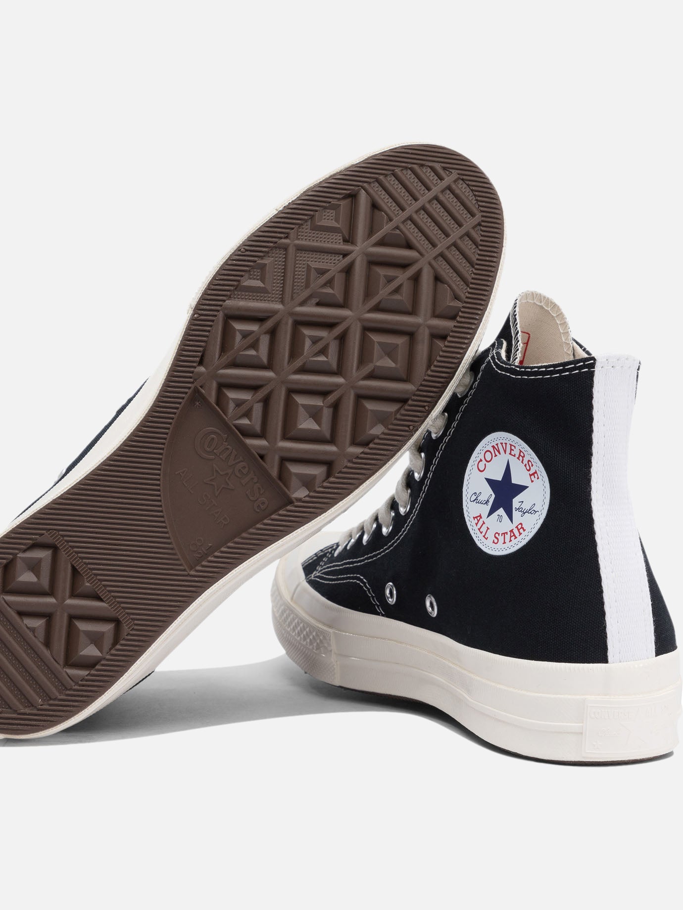 High top sneakers 100% cotton - 100% rubber Black - Comme Des Garçons Play Men | PDP | VIETTI Online Store | Zoom-Modal_5