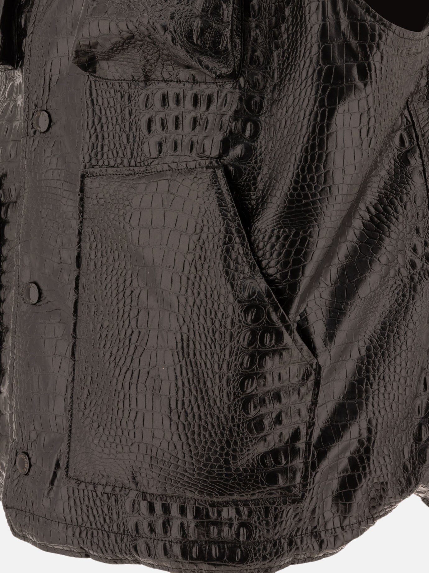 Vest jackets Solid colour Black - Engineered Garments Men | PDP | VIETTI Online Store | Zoom-Modal_4
