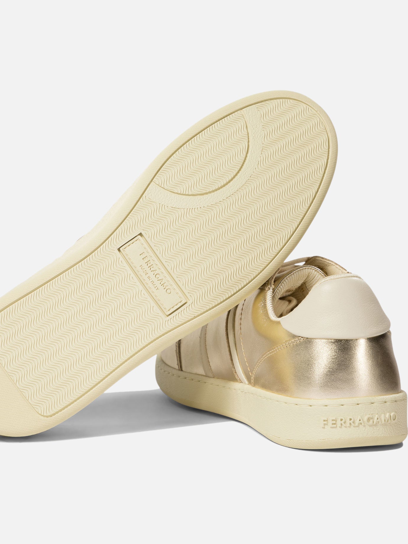 Low top sneakers 0774921 Gold - Ferragamo Women | PDP | VIETTI Online Store | Zoom-Modal_5