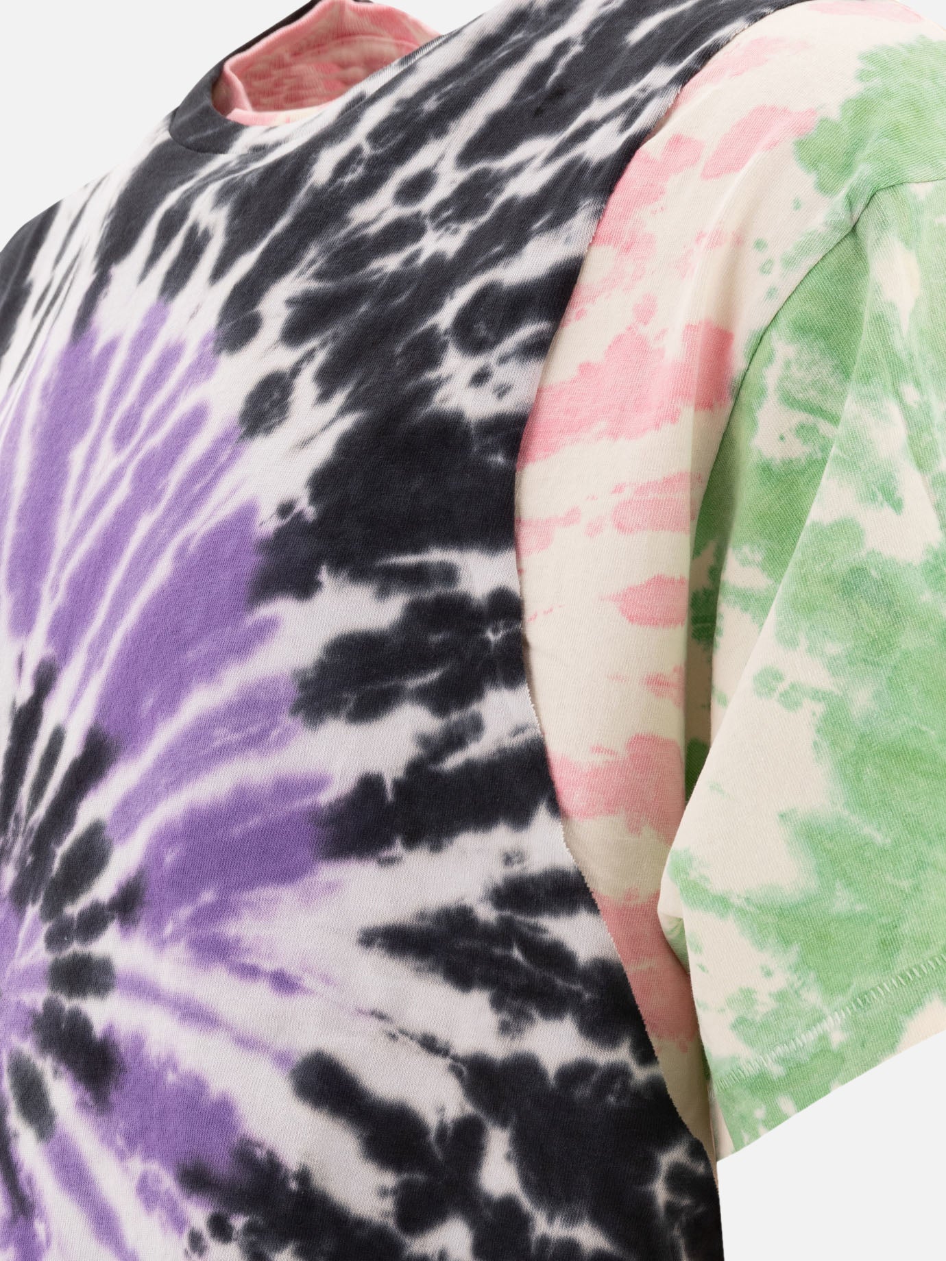 Crewneck t-shirts Tie-dye Purple - Gallery Dept. Men | PDP | VIETTI Online Store | Zoom-Modal_4