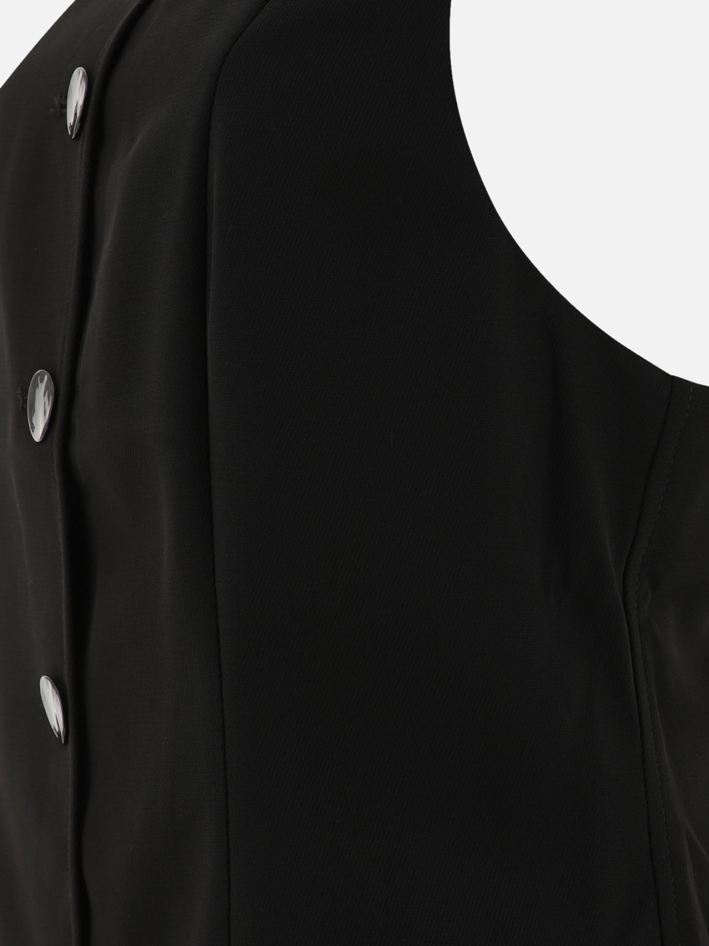 Mini dresses Solid colour Black - Ganni Women | PDP | VIETTI Online Store | Zoom-Modal_4