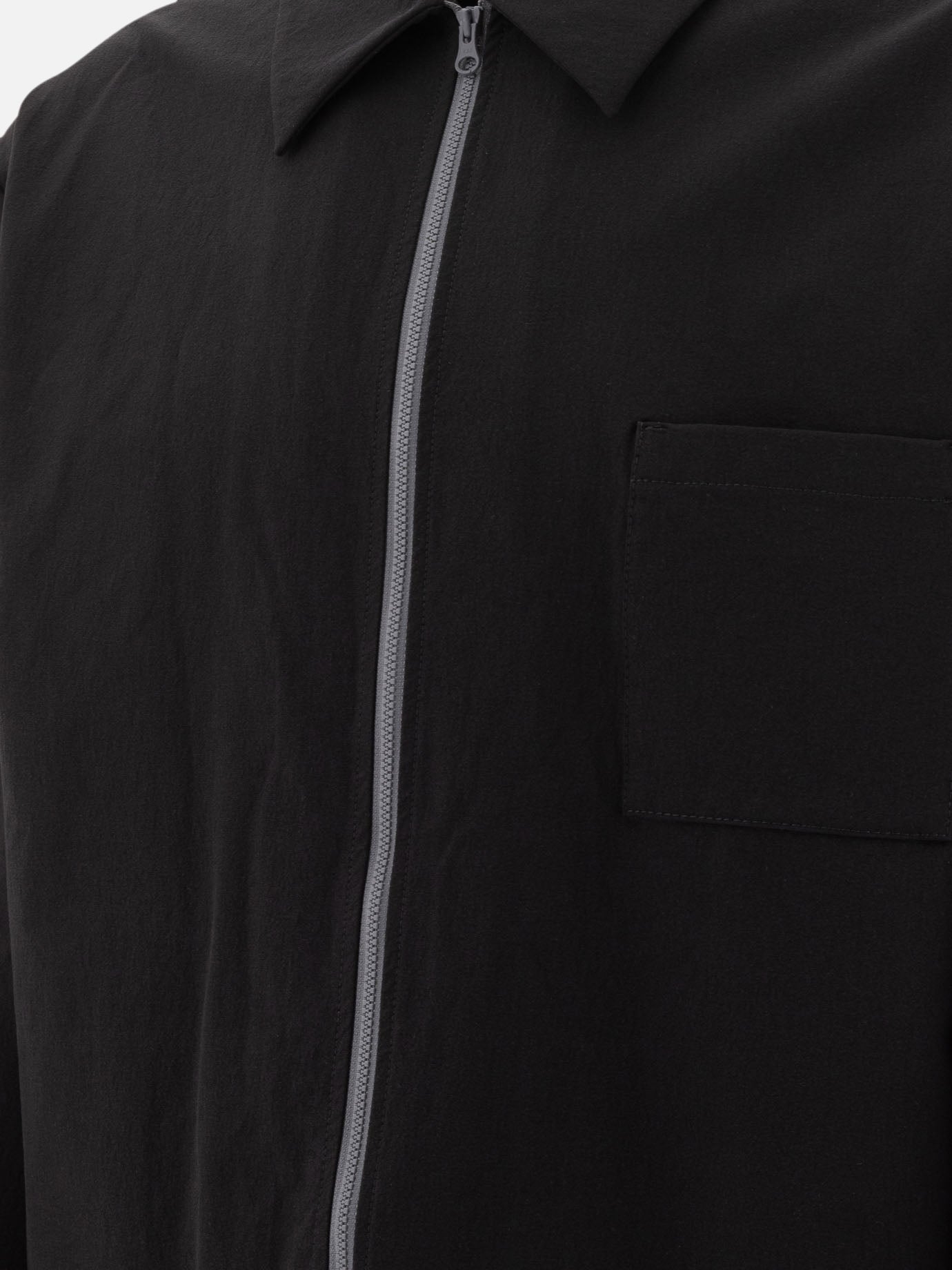 Overshirt jackets Solid colour Black - Gr10K Men | PDP | VIETTI Online Store | Zoom-Modal_4