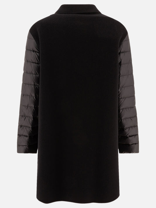 Down coats Solid colour Black - Herno Women | PLP | VIETTI Online Store | 2