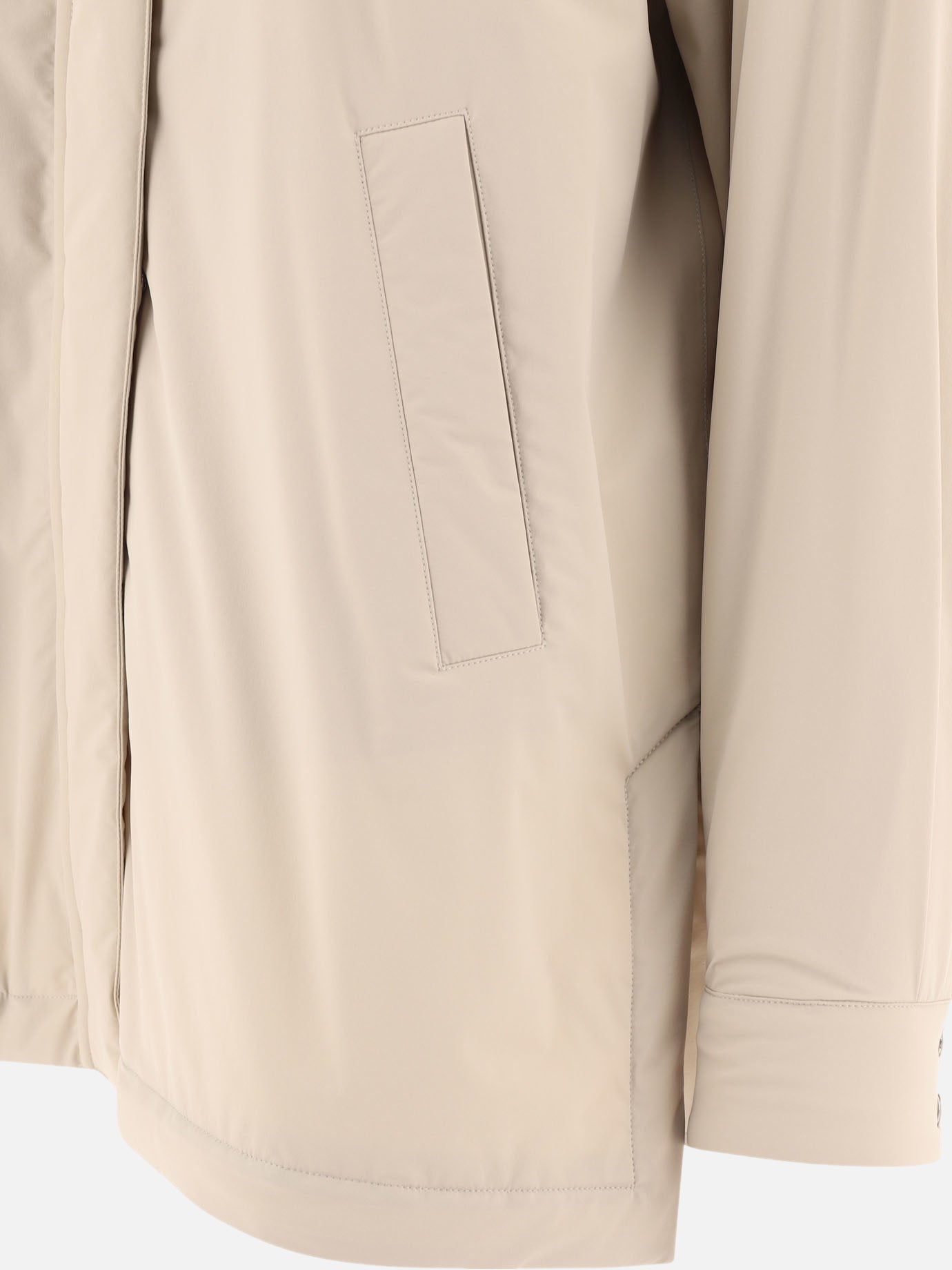 Down coats Solid colour Beige - Herno Women | PDP | VIETTI Online Store | Zoom-Modal_4