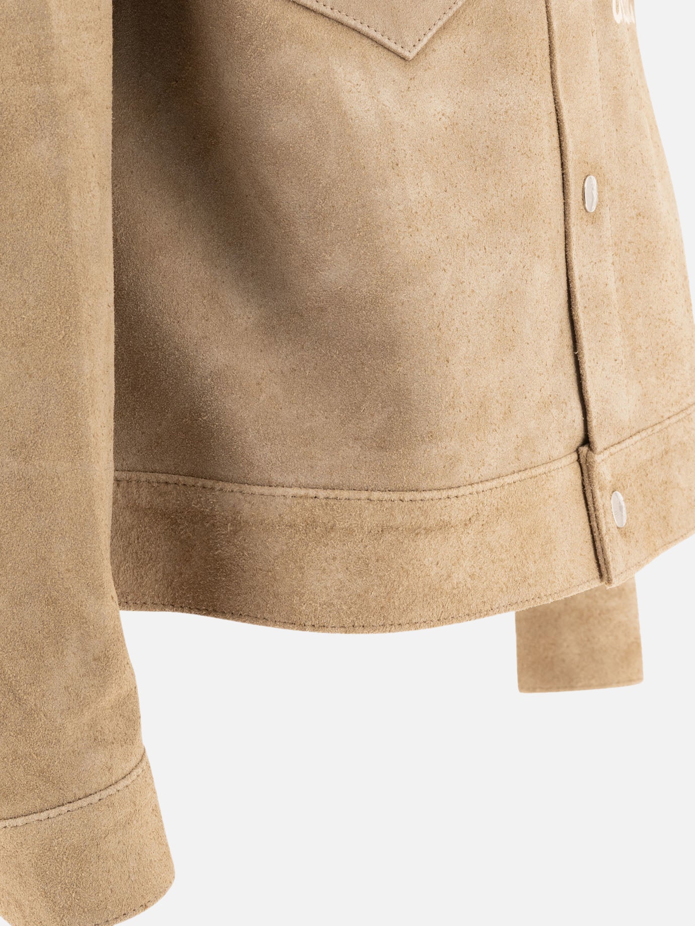 Leather jackets Logo Beige - Human Made Men | PDP | VIETTI Online Store | Zoom-Modal_4