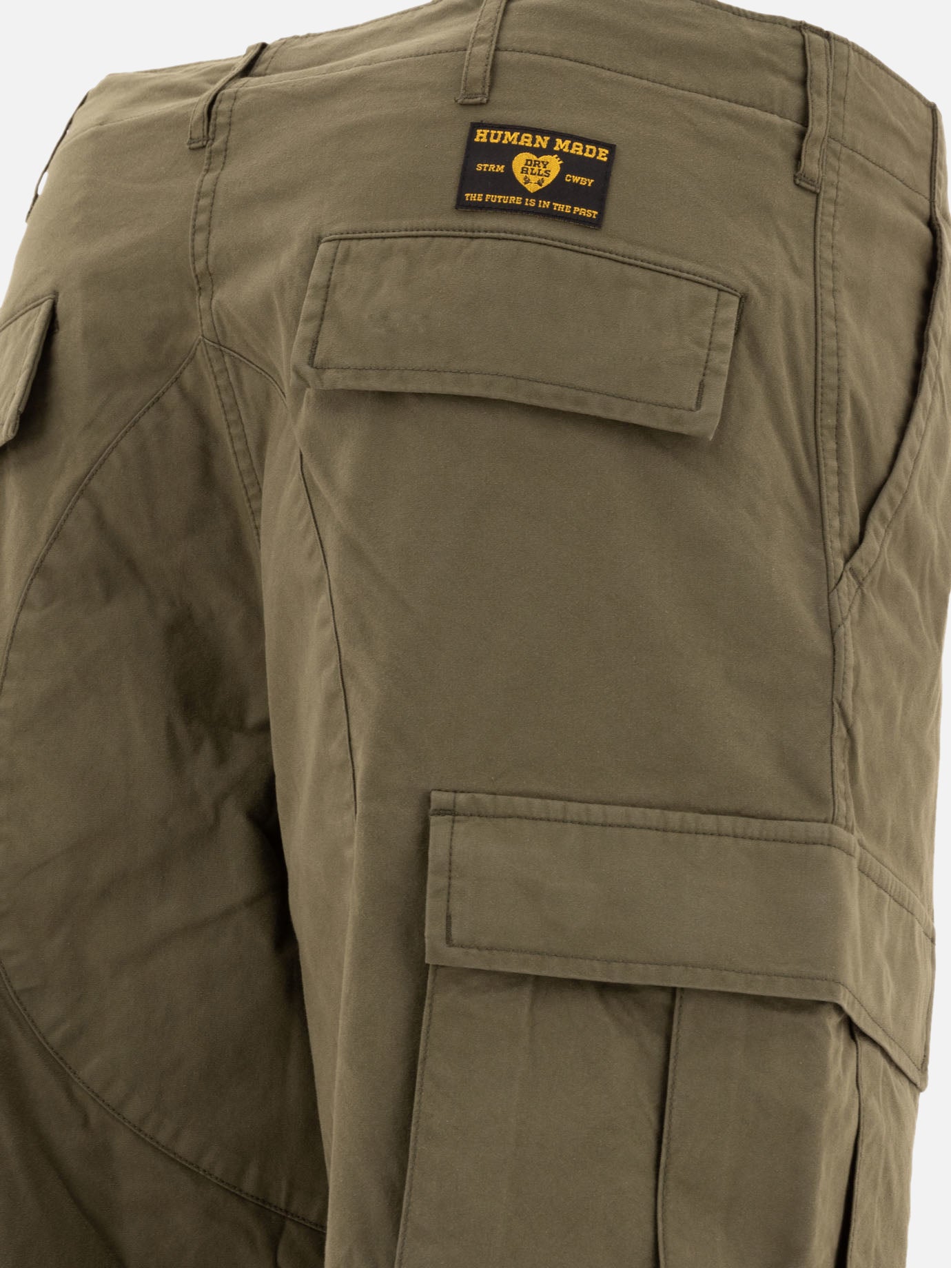 Cargo & parachute trousers Solid colour Green - Human Made Men | PDP | VIETTI Online Store | Zoom-Modal_4