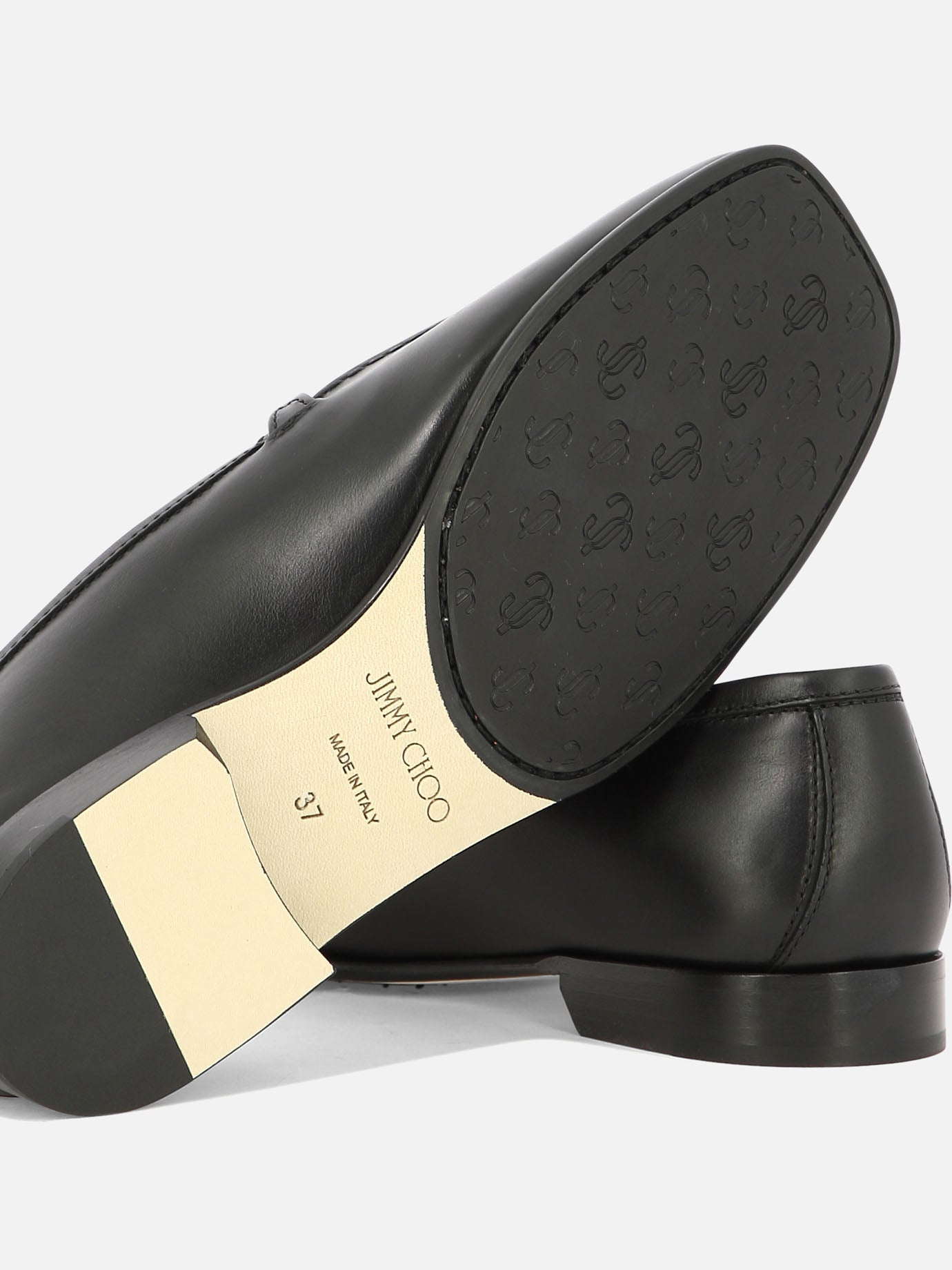 Loafers 100% leather - 100% leather Black - Jimmy Choo Women | PDP | VIETTI Online Store | Zoom-Modal_5
