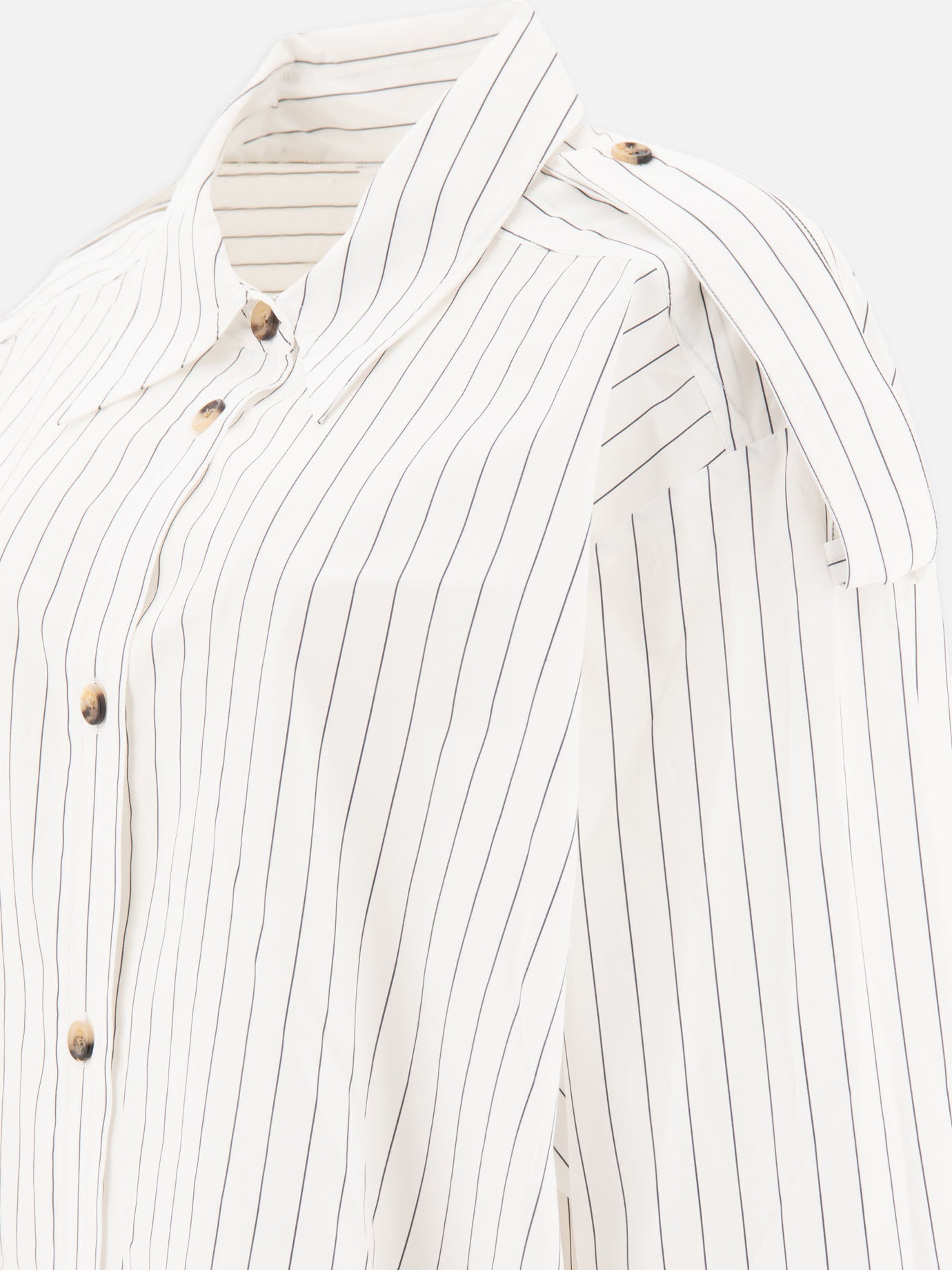 Casual shirts Striped White - Khaite Women | PDP | VIETTI Online Store | Zoom-Modal_4