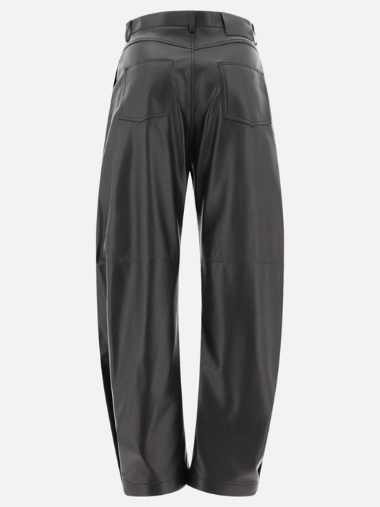 Pantaloni casual Solid colour Nero - Loewe Donna | PLP | VIETTI Online Store | 2