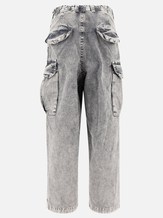 Jeans a gamba larga Solid colour Grigio - Maison Mihara Yasuhiro Uomo | PLP | VIETTI Online Store | 2