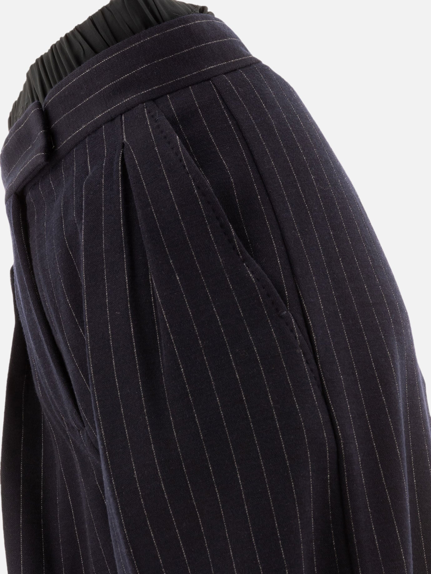 Tailored trousers Pinstriped Blue - Max Mara Women | PDP | VIETTI Online Store | Zoom-Modal_4