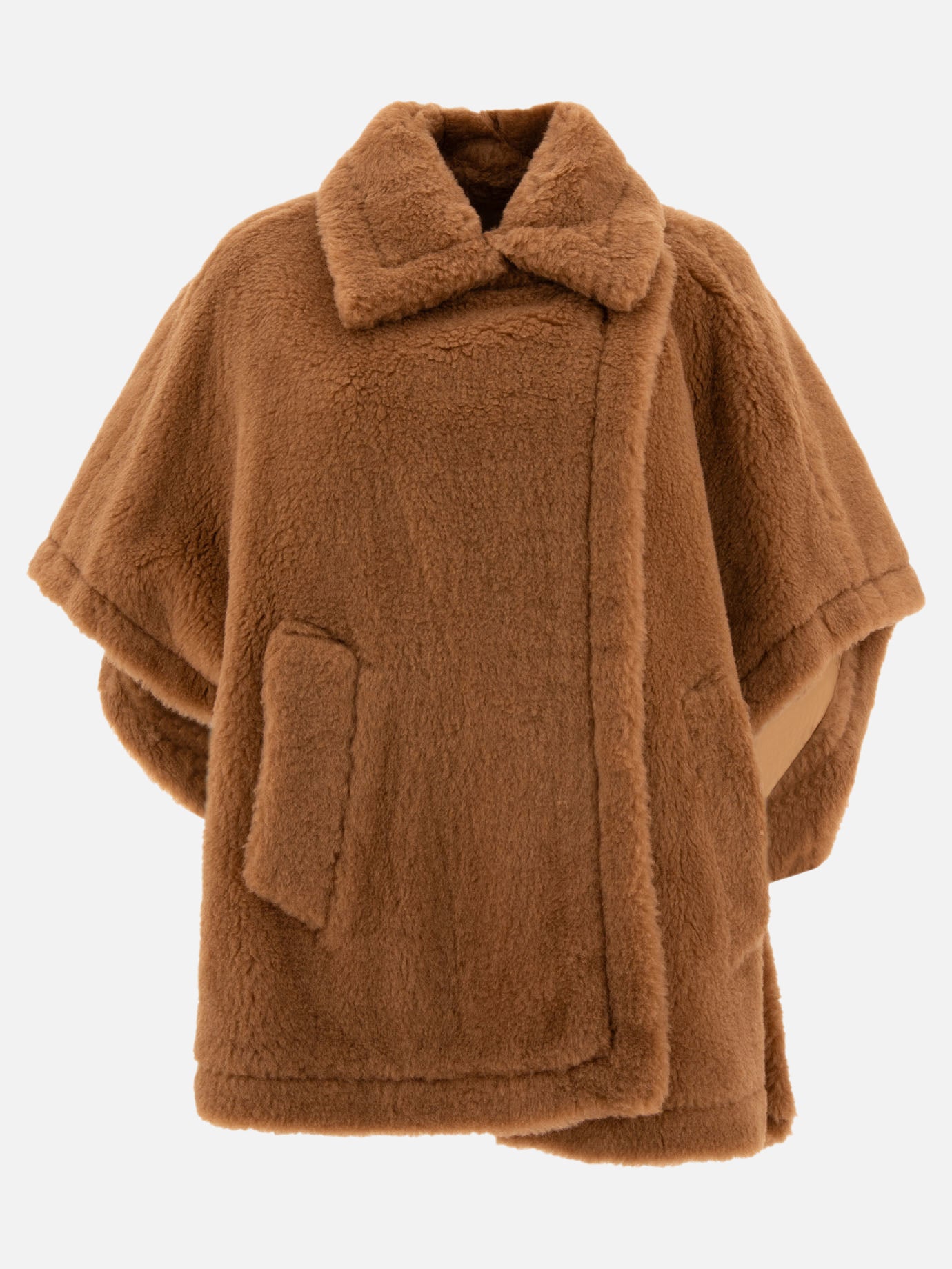 【関税&送料込み】Max Mara Darkness4 Classic Teddy Cape Cl Max Mara Teddy fabric cape - Women | VIETTI Online Store Shop