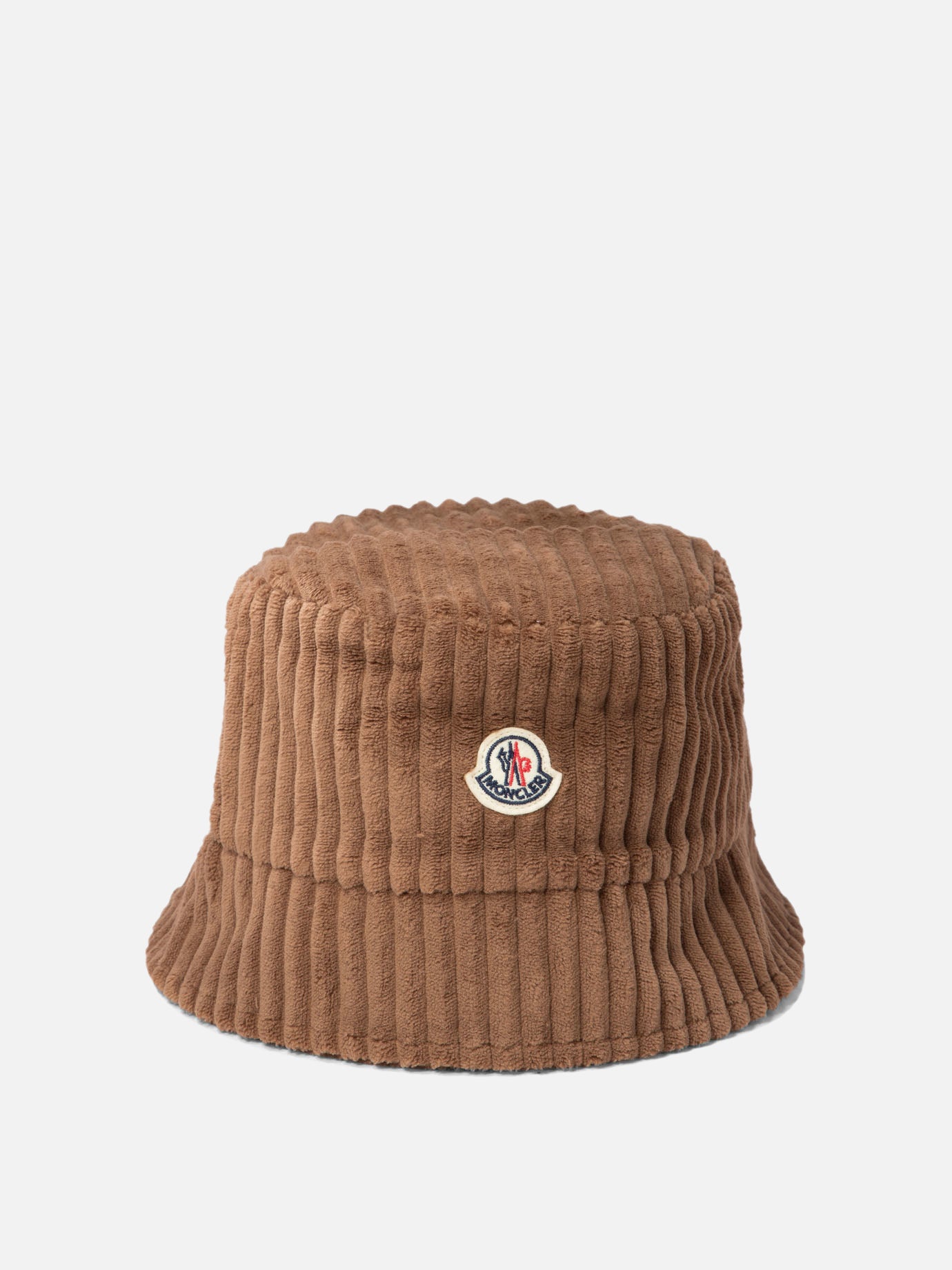 Moncler Corduroy bucket hat Brown Women VIETTI Online Store
