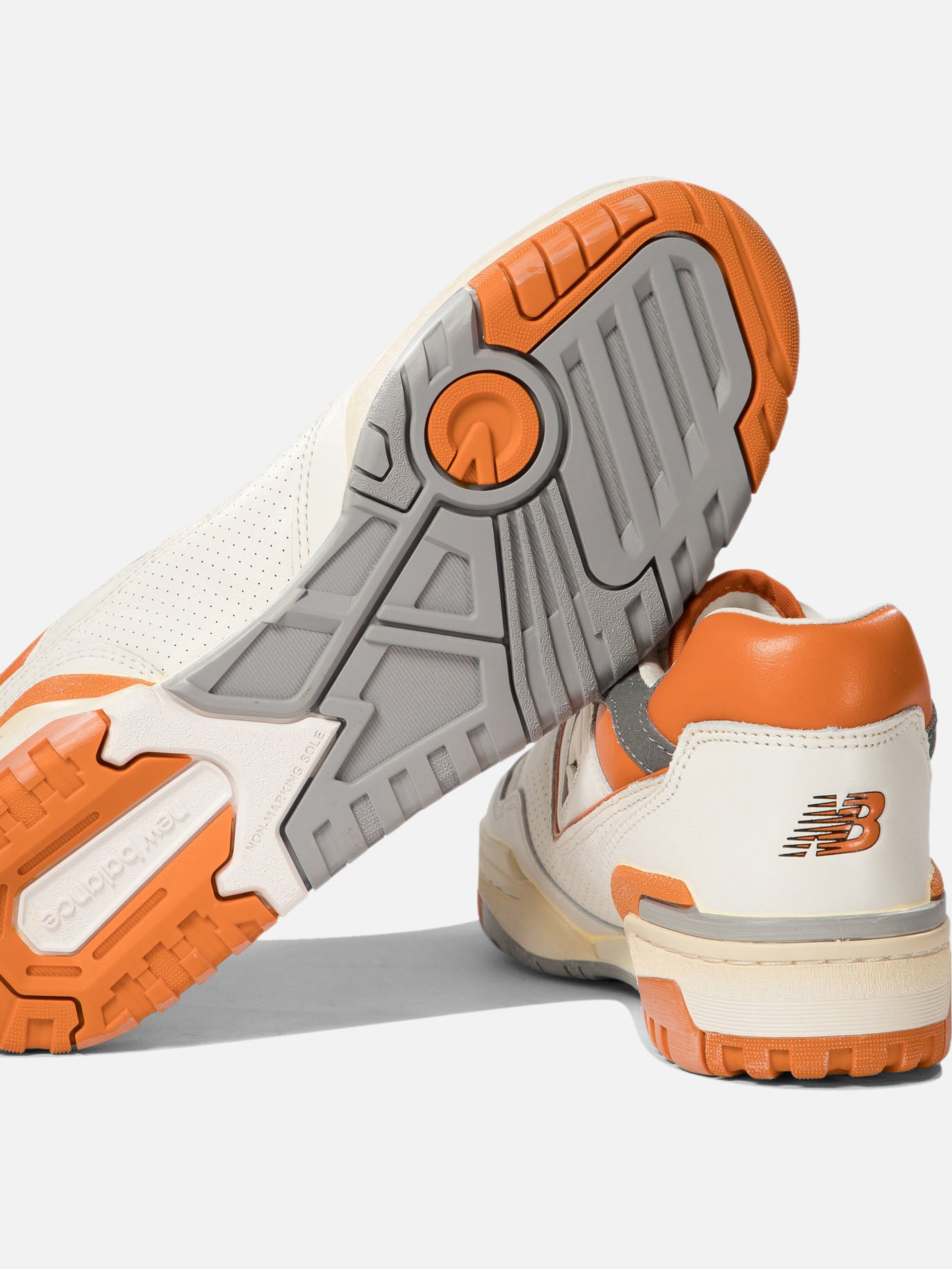 Low top sneakers 50% leather 50% textile - 100% rubber White - New Balance Men | PDP | VIETTI Online Store | Zoom-Modal_5