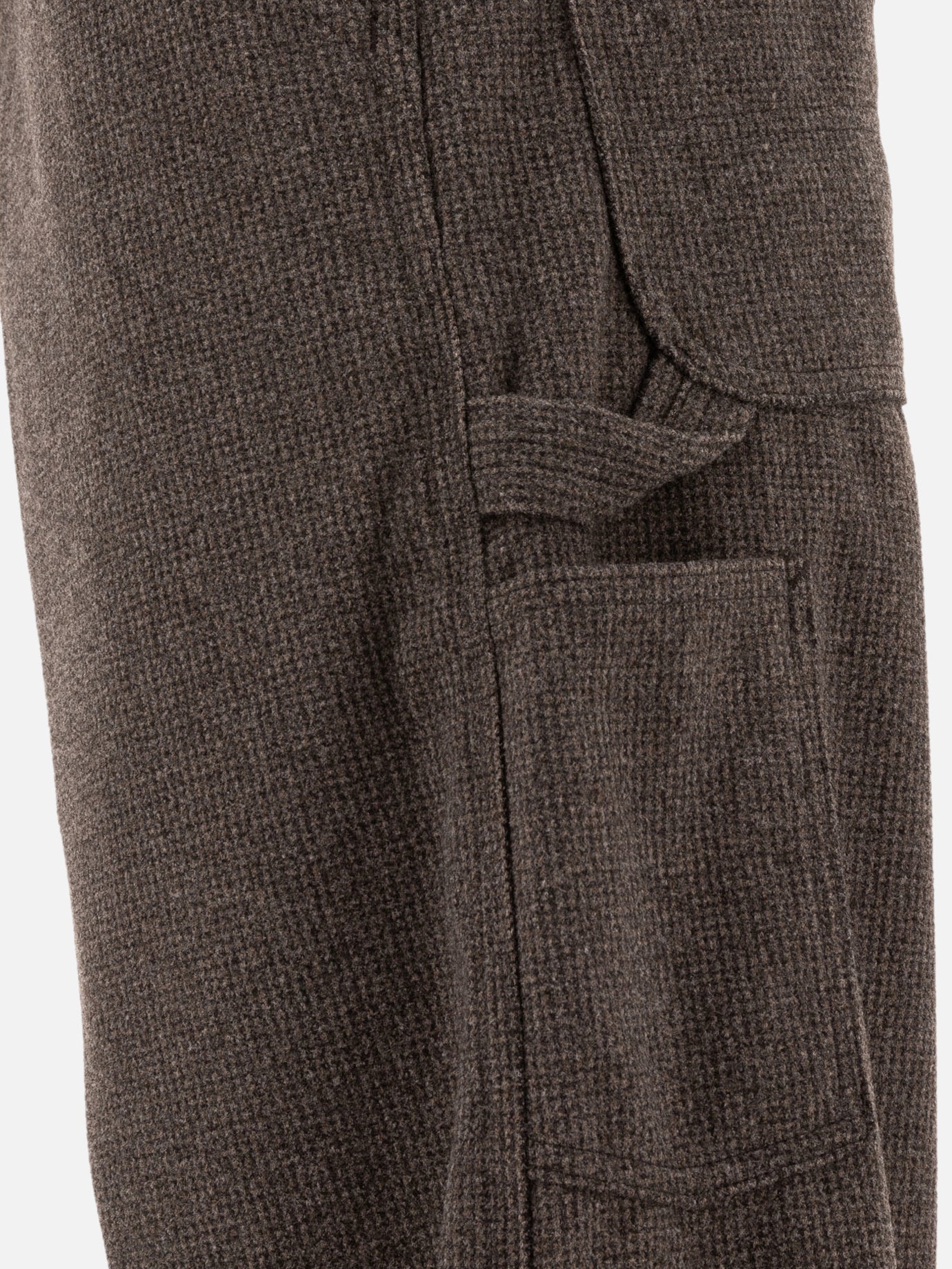 Leisure trousers Houndstooth Brown - OrSlow Men | PDP | VIETTI Online Store | Zoom-Modal_4
