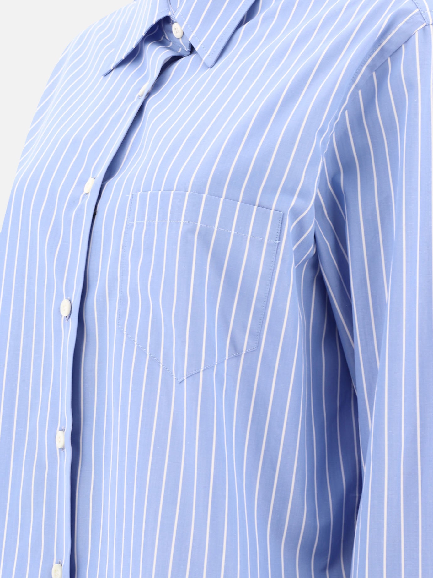 Casual shirts Striped Light blue - Prada Women | PDP | VIETTI Online Store | Zoom-Modal_4