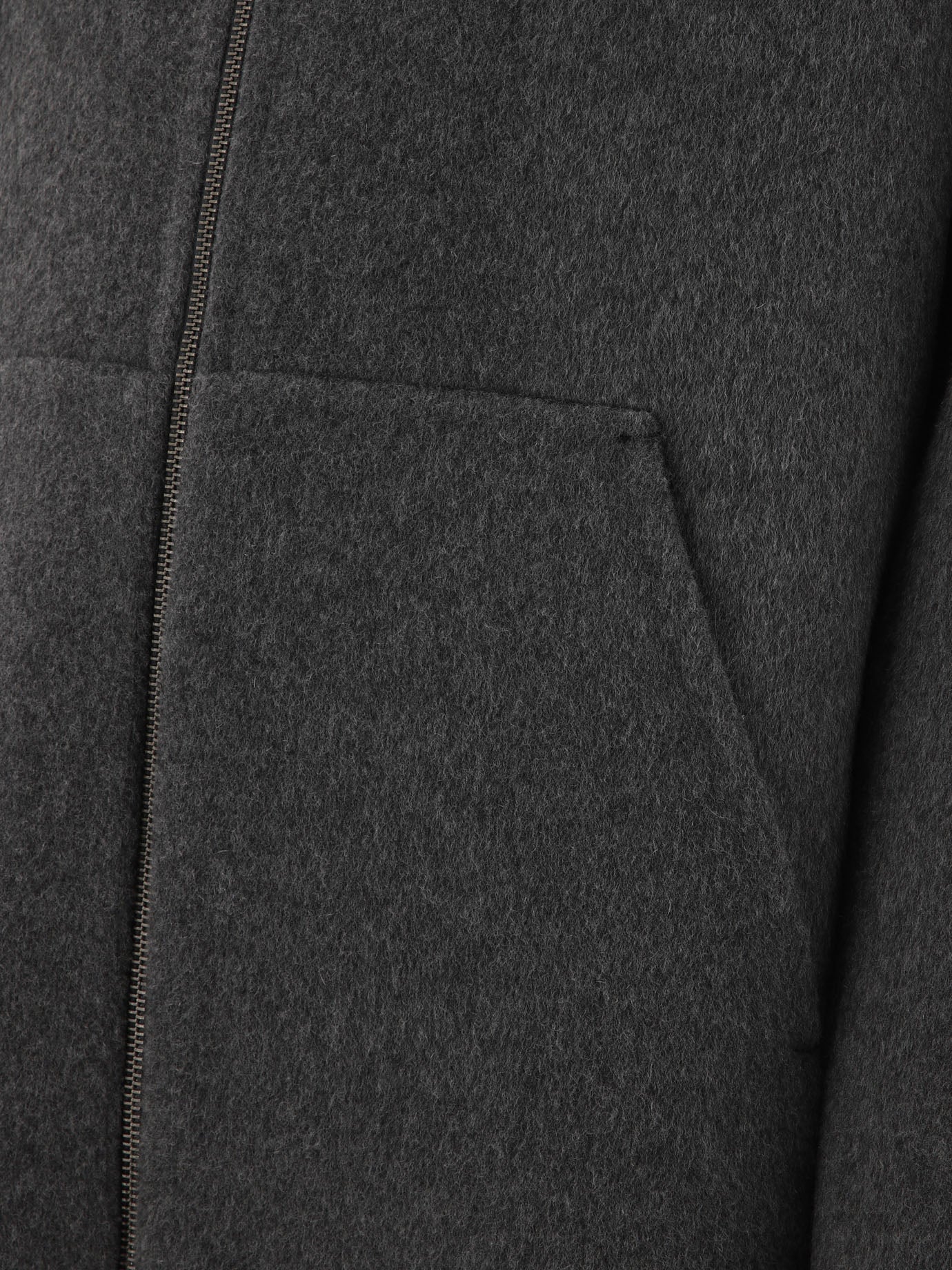 Full zip sweatshirts Solid colour Grey - Prada Men | PDP | VIETTI Online Store | Zoom-Modal_4
