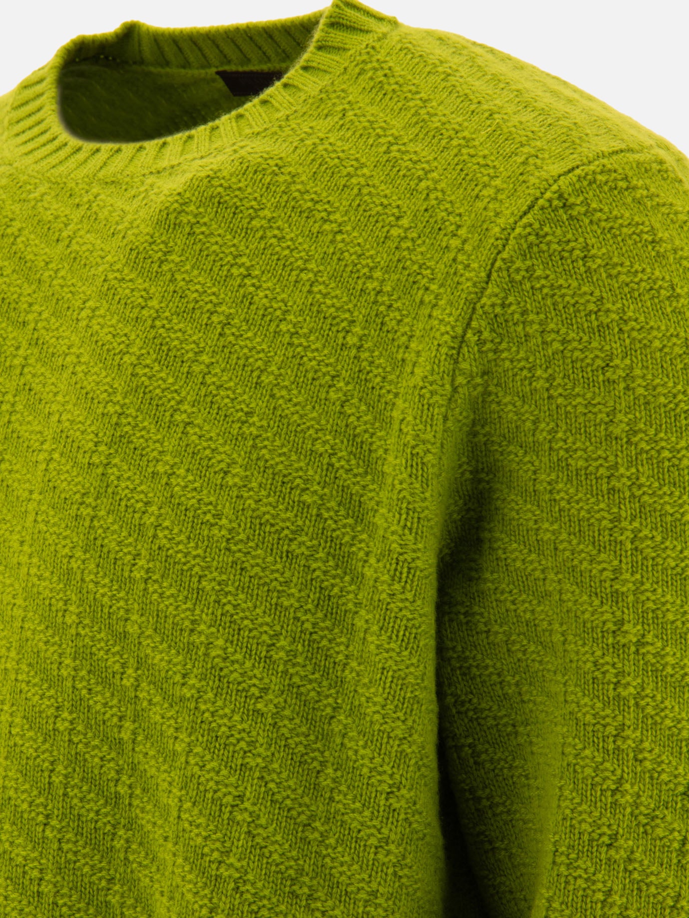 Crewneck sweaters Solid colour Green - Prada Men | PDP | VIETTI Online Store | Zoom-Modal_4
