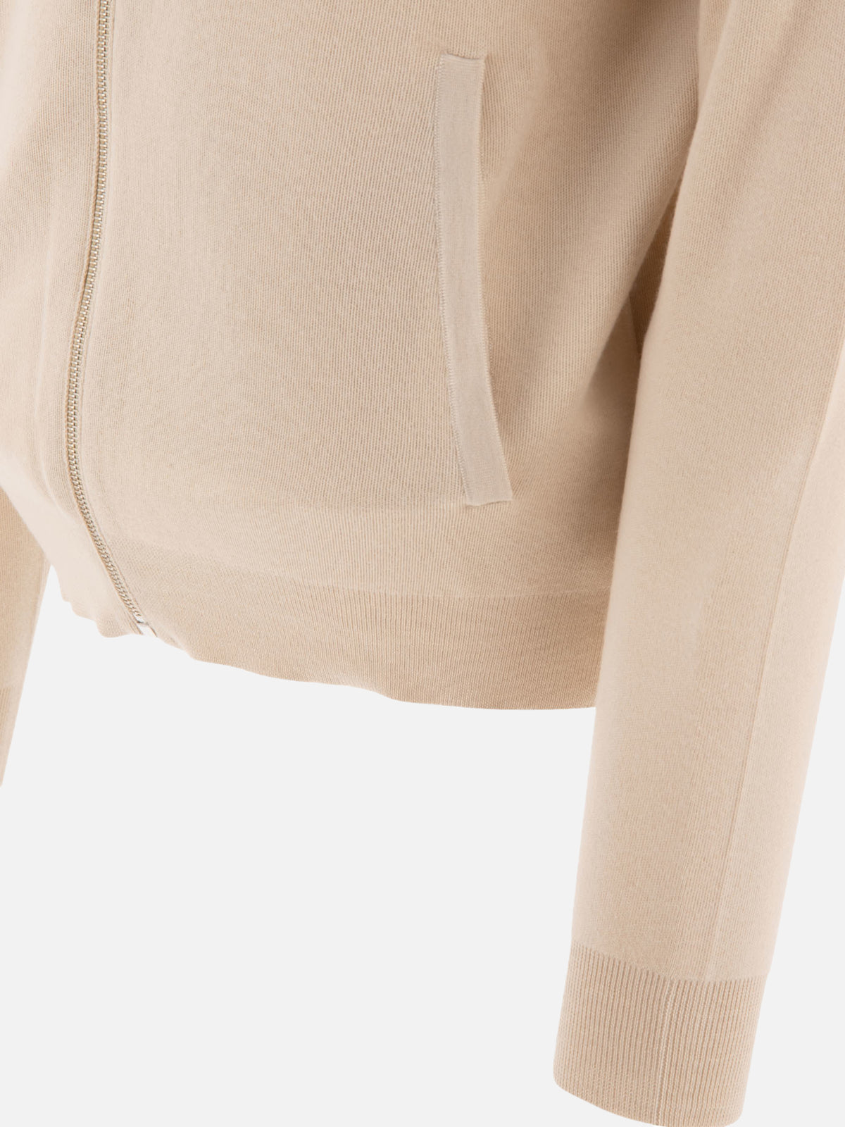 Prada Cashmere hoodie Beige