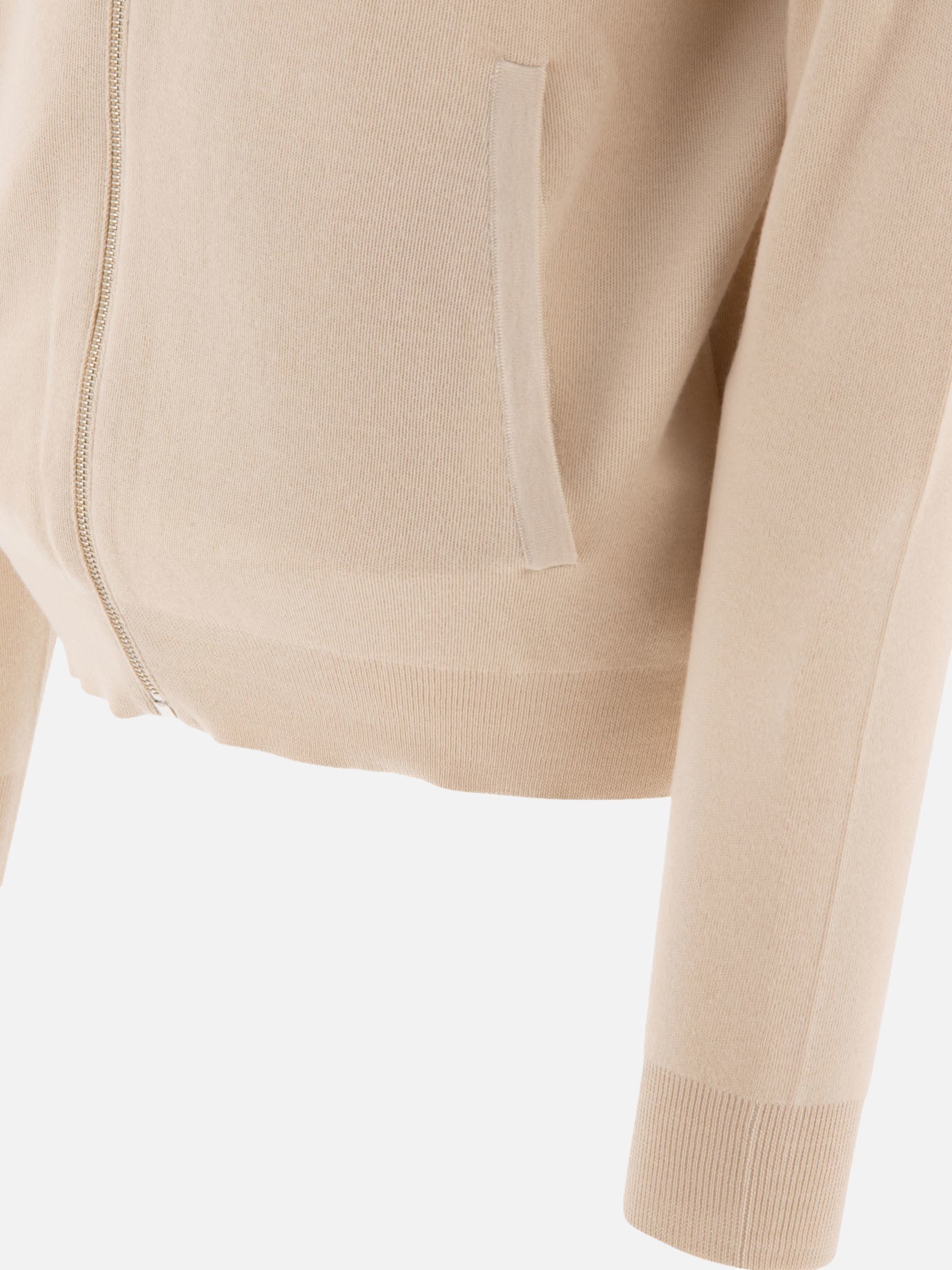 Zipped sweaters Solid colour Beige - Prada Men | PDP | VIETTI Online Store | Zoom-Modal_4