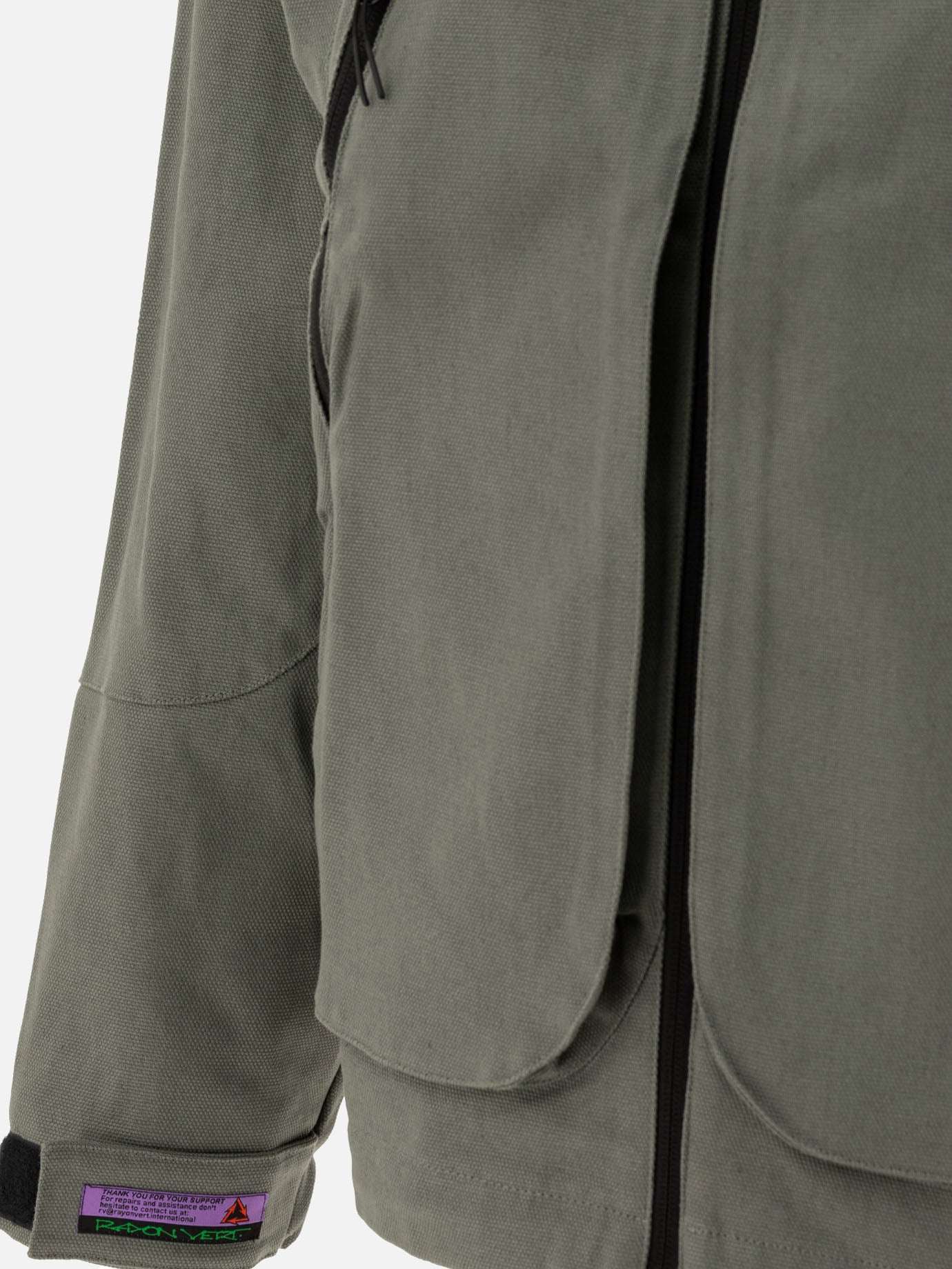 Quilted & Utility Jackets Solid colour Green - Rayon Vert Men | PDP | VIETTI Online Store | Zoom-Modal_4