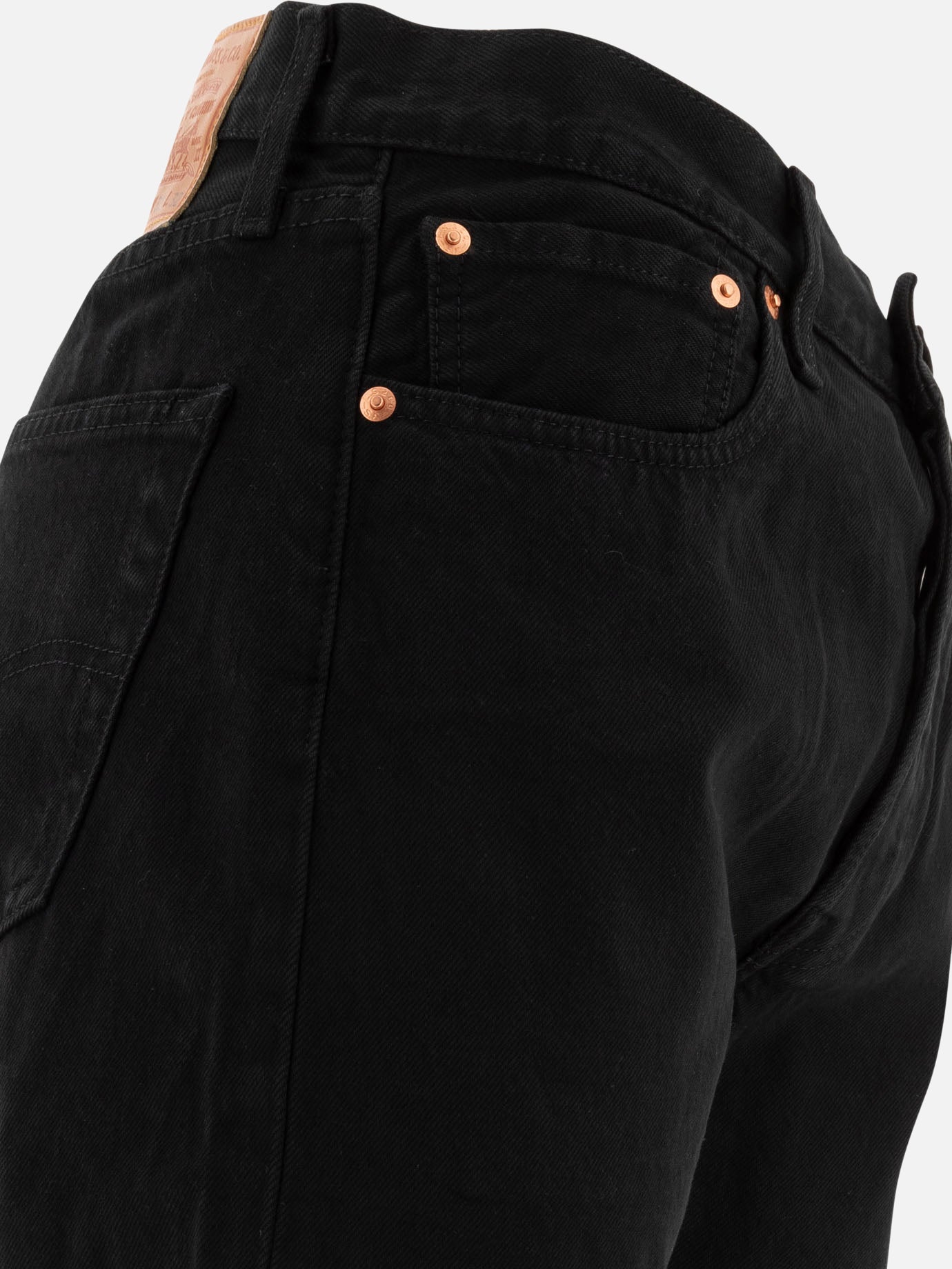 Straight-leg jeans Solid colour Black - Levi's Men | PDP | VIETTI Online Store | Zoom-Modal_4