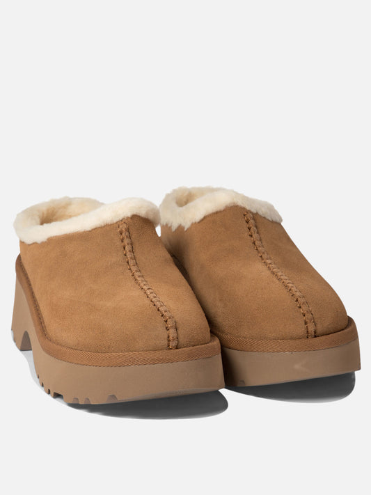 Slipper 100% leather - 100% eva Beige - Ugg Donna | PLP | VIETTI Online Store | 2