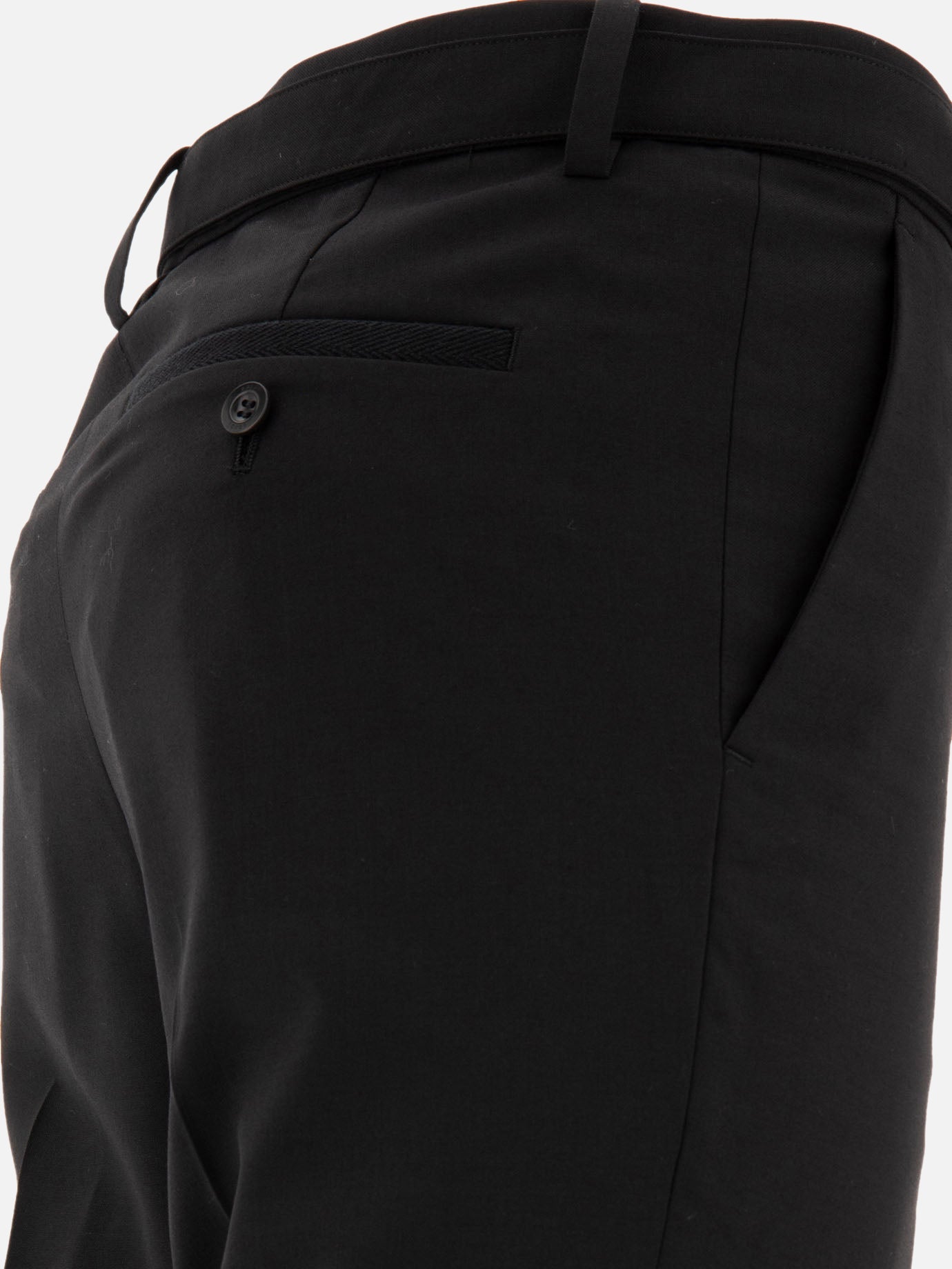 Tailored trousers Solid colour Black - Sacai Men | PDP | VIETTI Online Store | Zoom-Modal_4