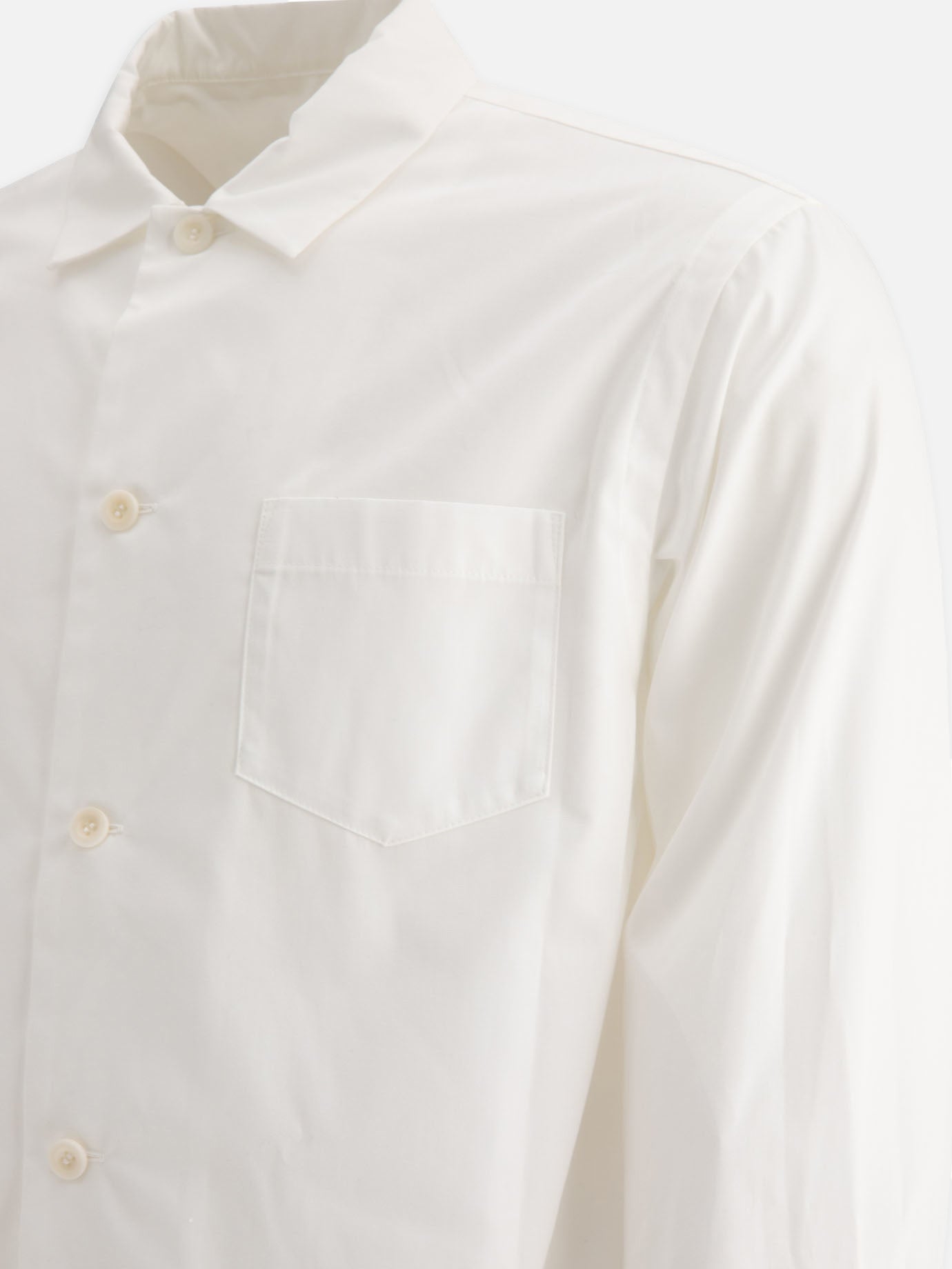 Casual shirts Solid colour White - Sacai Men | PDP | VIETTI Online Store | Zoom-Modal_4