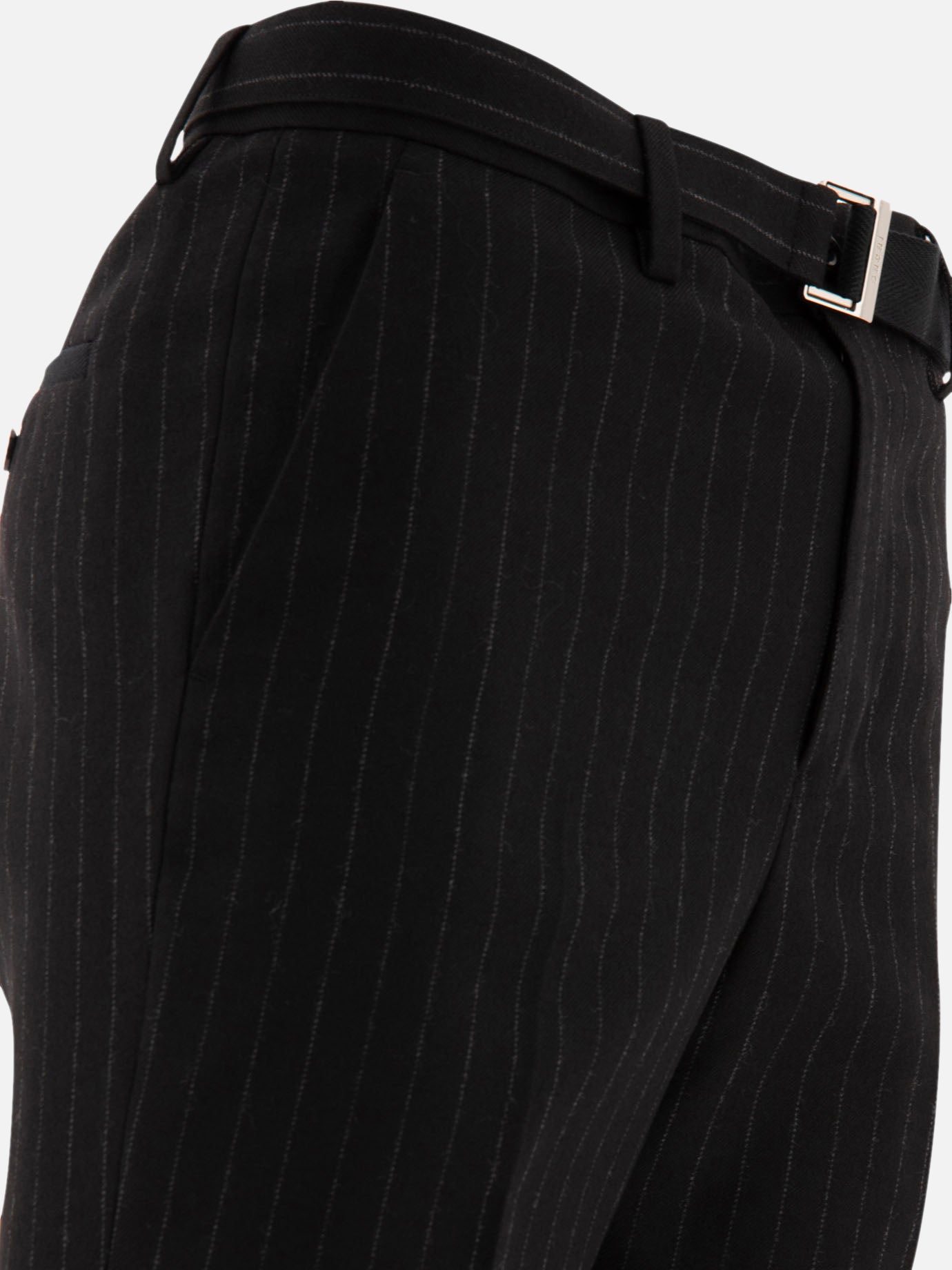 Tailored trousers Pinstriped Black - Sacai Men | PDP | VIETTI Online Store | Zoom-Modal_4