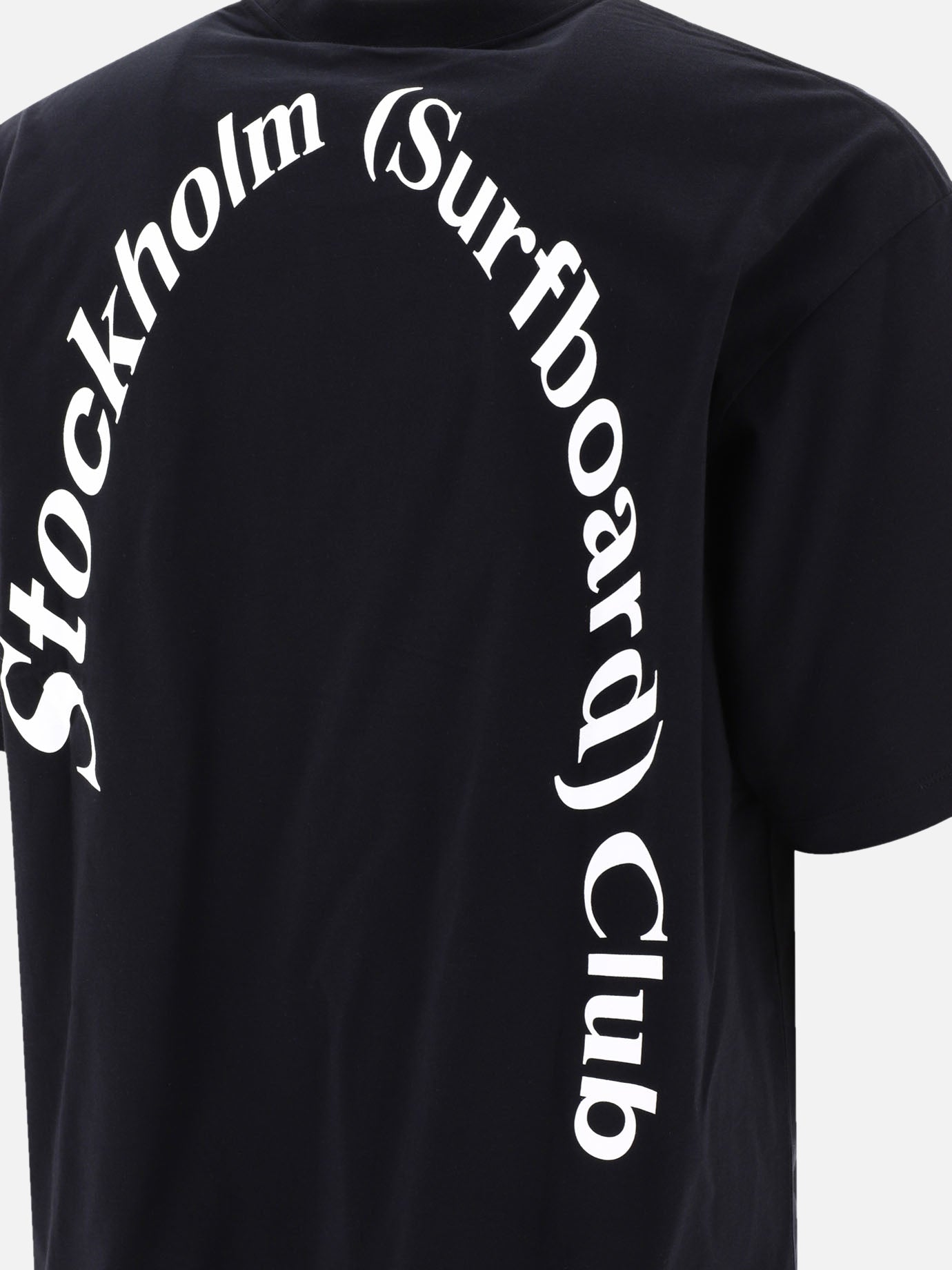 Crewneck t-shirts Solid colour Black - Stockholm Surfboard Club Men | PDP | VIETTI Online Store | Zoom-Modal_4
