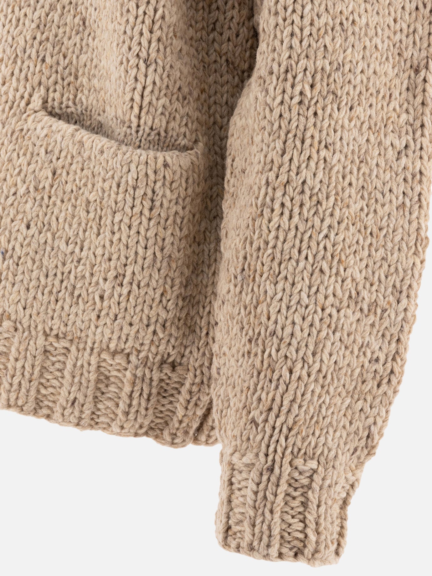 Zipped sweaters Textured knit Beige - Visvim Men | PDP | VIETTI Online Store | Zoom-Modal_4