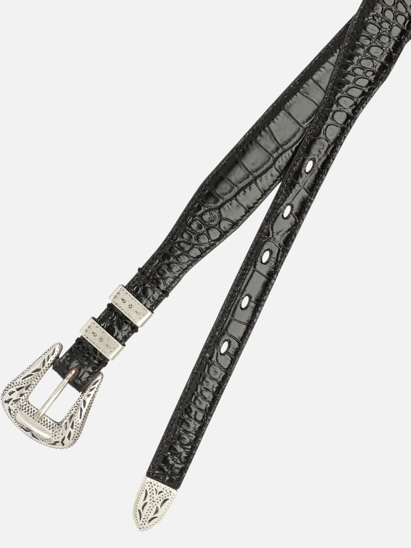 Leather belts 100% leather Black - Adriano Meneghetti Women | PDP | VIETTI Online Store | Zoom-Modal_2