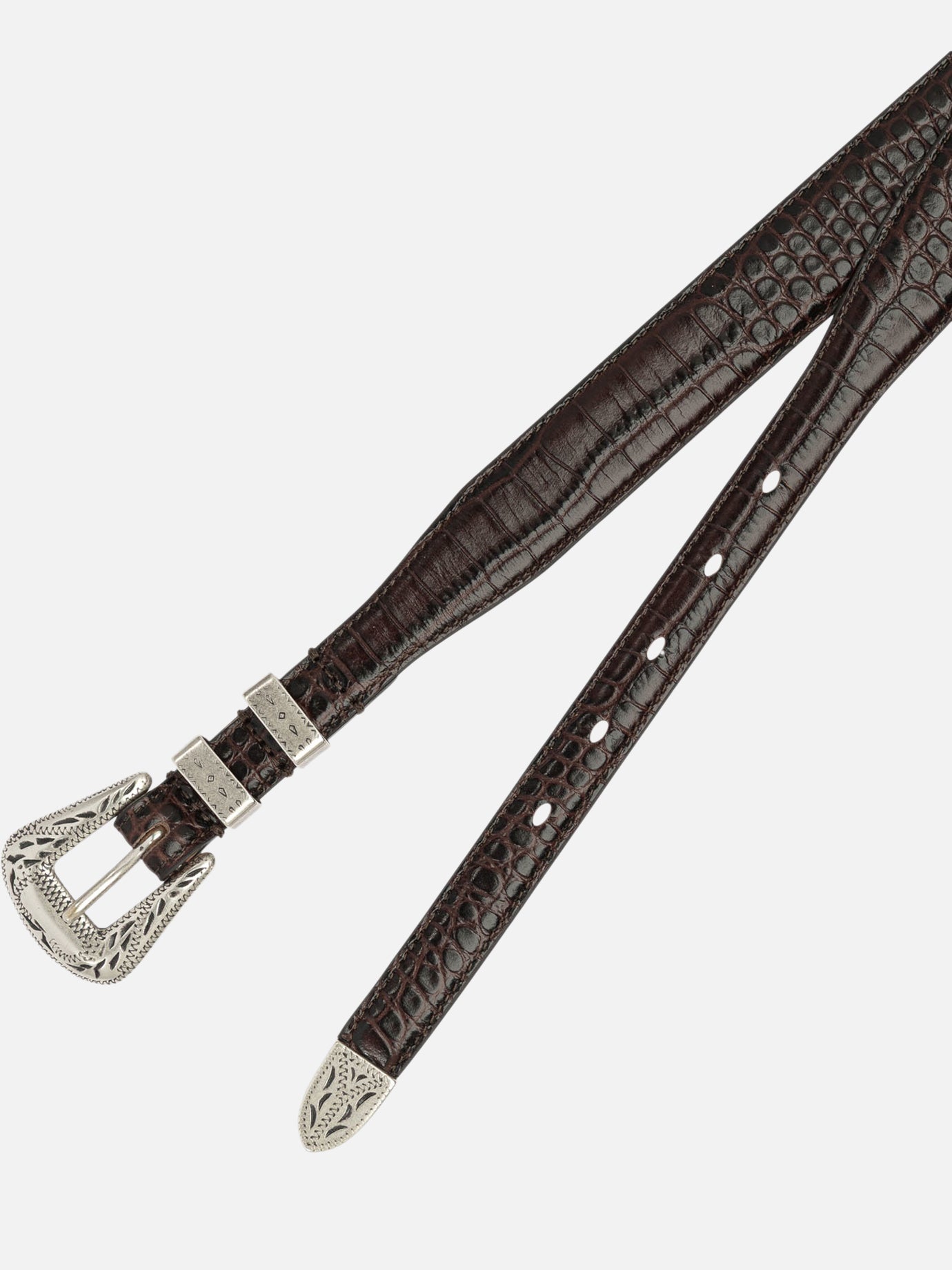 Leather belts 100% leather Brown - Adriano Meneghetti Women | PDP | VIETTI Online Store | Zoom-Modal_2