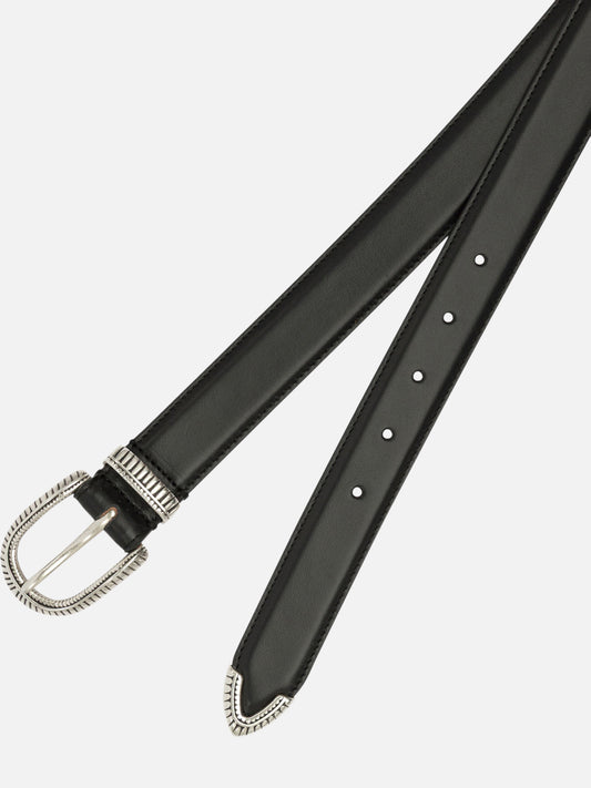 Leather belts 100% leather Black - Adriano Meneghetti Women | PLP | VIETTI Online Store | 2