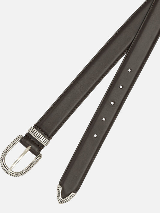 Leather belts 100% leather Brown - Adriano Meneghetti Women | PDP | VIETTI Online Store | 2
