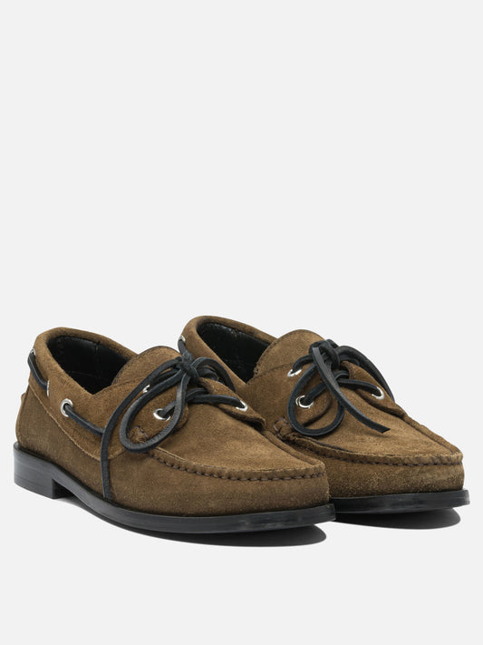 Loafers 100% leather - 50% leather 50% rubber Brown - Aeyde Women | PLP | VIETTI Online Store | 2