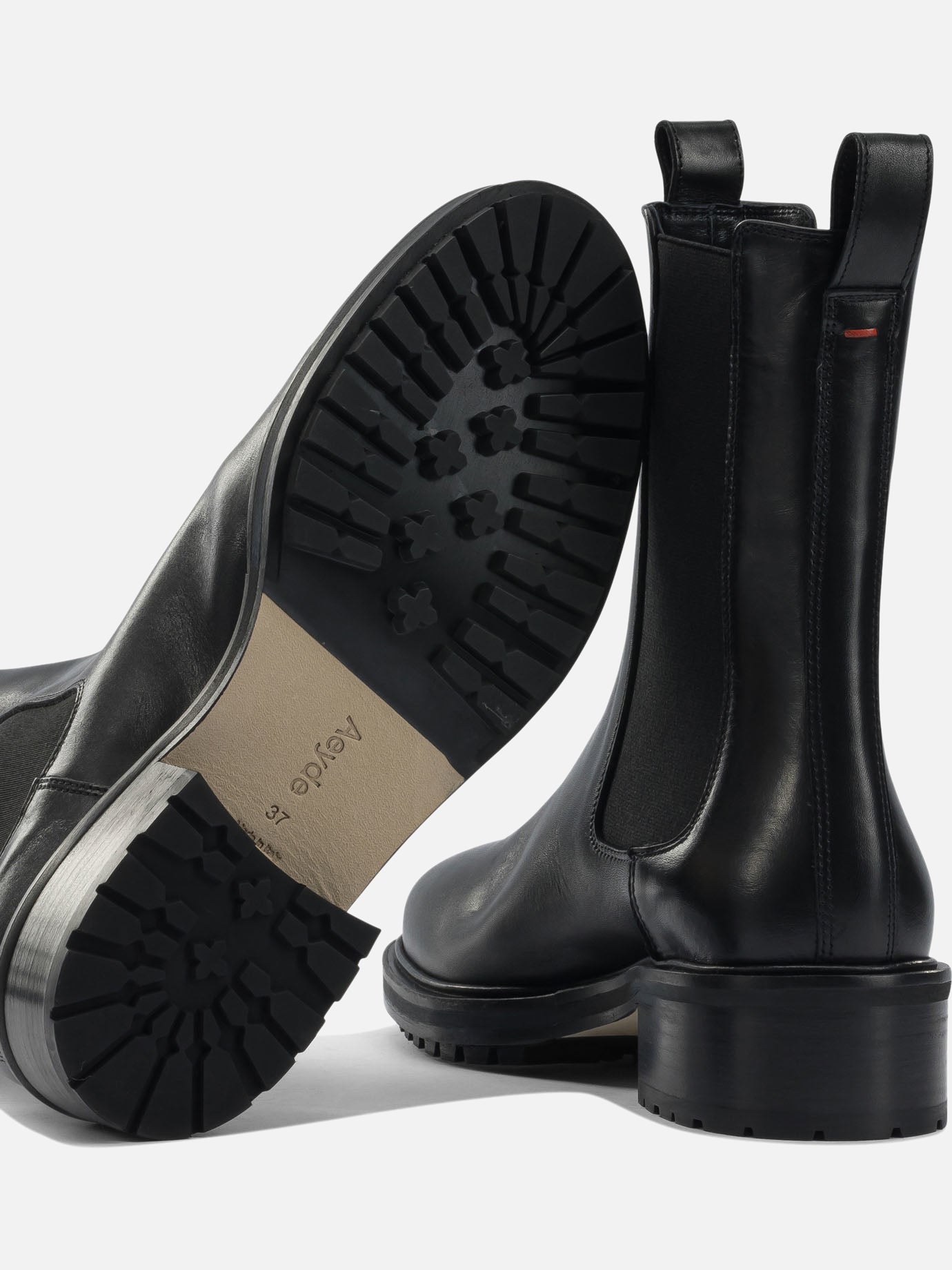Chelsea boots 100% leather - 100% rubber Black - Aeyde Women | PDP | VIETTI Online Store | Zoom-Modal_5