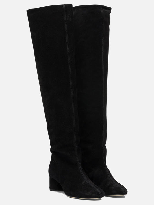 Knee-high 100% leather - 100% leather Black - Aeyde Women | PLP | VIETTI Online Store | 2