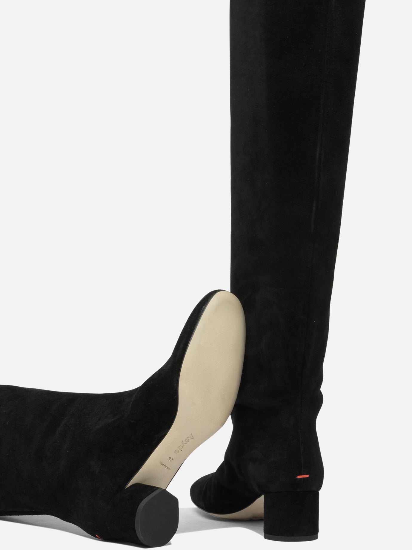 Knee-high 100% leather - 100% leather Black - Aeyde Women | PDP | VIETTI Online Store | Zoom-Modal_5