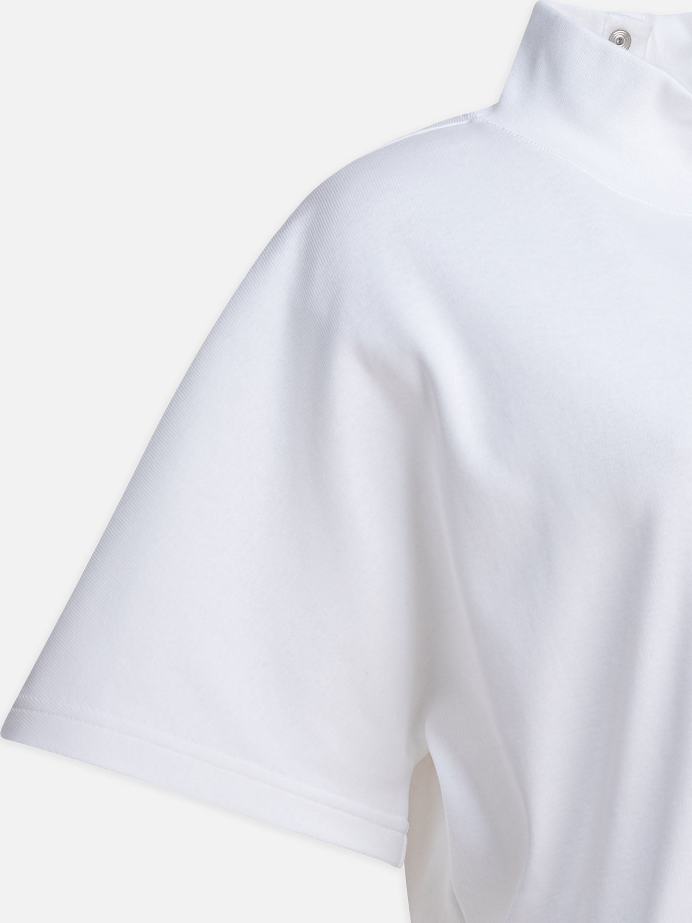 Mock neck t-shirts Solid colour White - Alaïa Women | PDP | VIETTI Online Store | Zoom-Modal_4