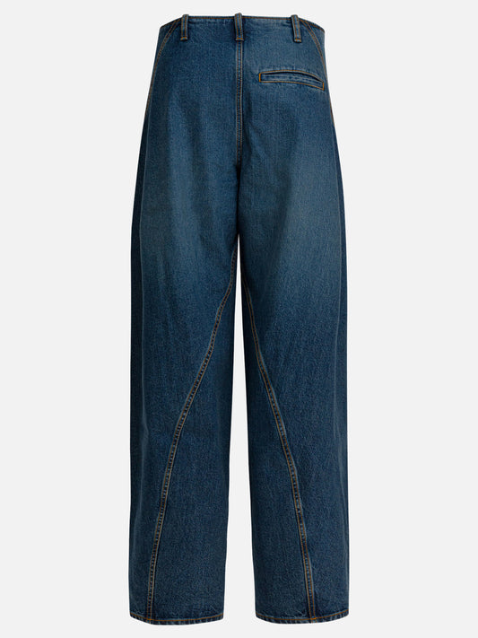 Wide-leg jeans Solid colour Blue - Alaïa Women | PLP | VIETTI Online Store | 2