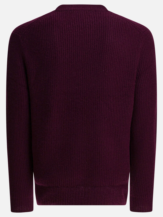 Crewneck sweaters Solid colour Bordeaux - Alex Mill Men | PLP | VIETTI Online Store | 2