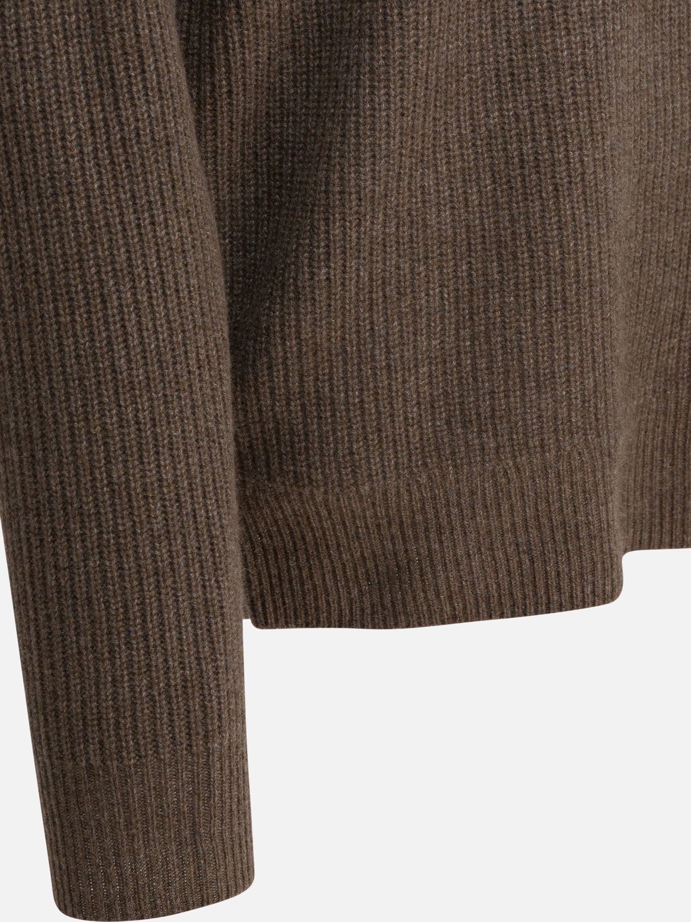Crewneck sweaters Solid colour Brown - Alex Mill Men | PDP | VIETTI Online Store | Zoom-Modal_4